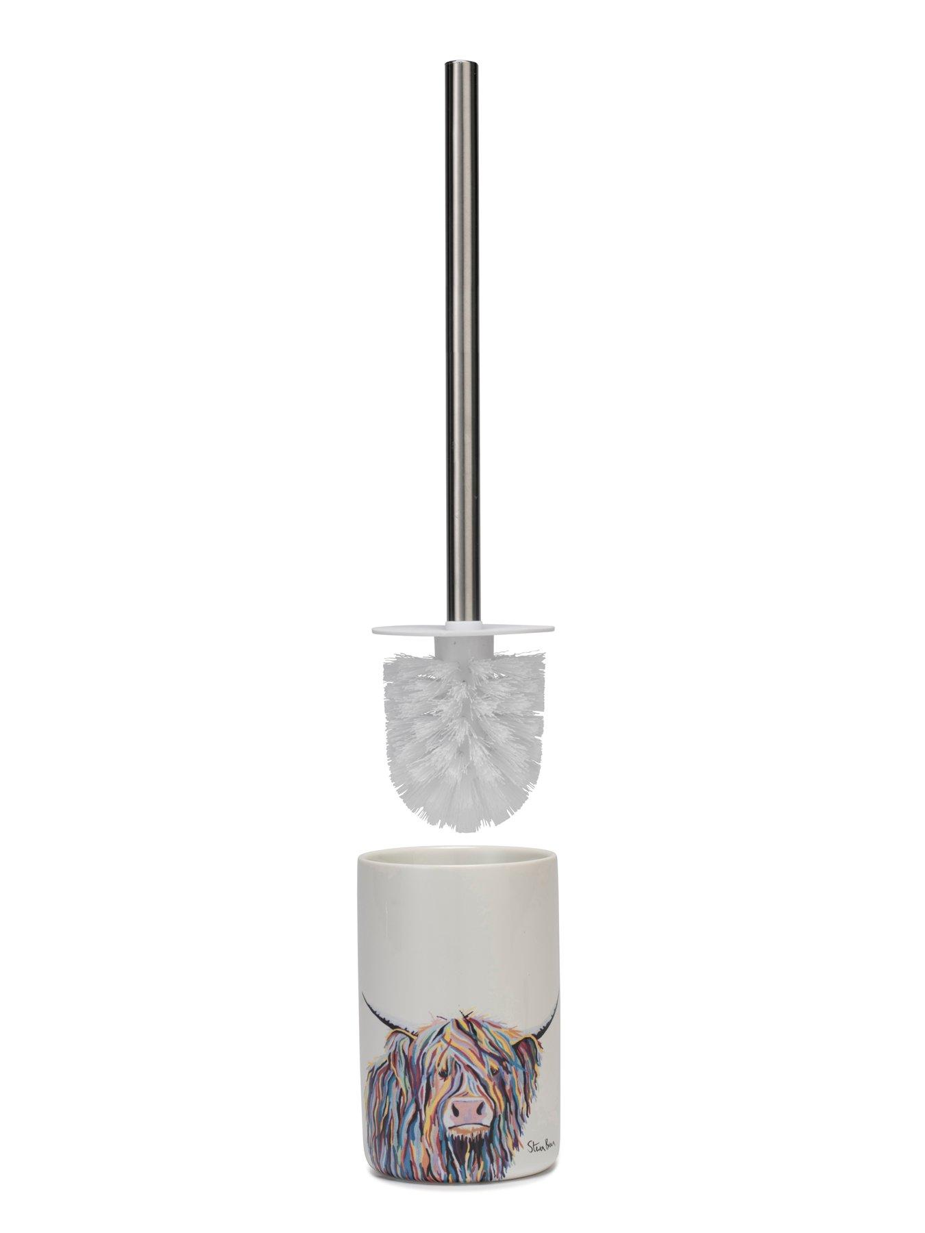 Image 4 of 4 of Croydex Steven Brown Angus Mccoo Toilet Brush & Holder