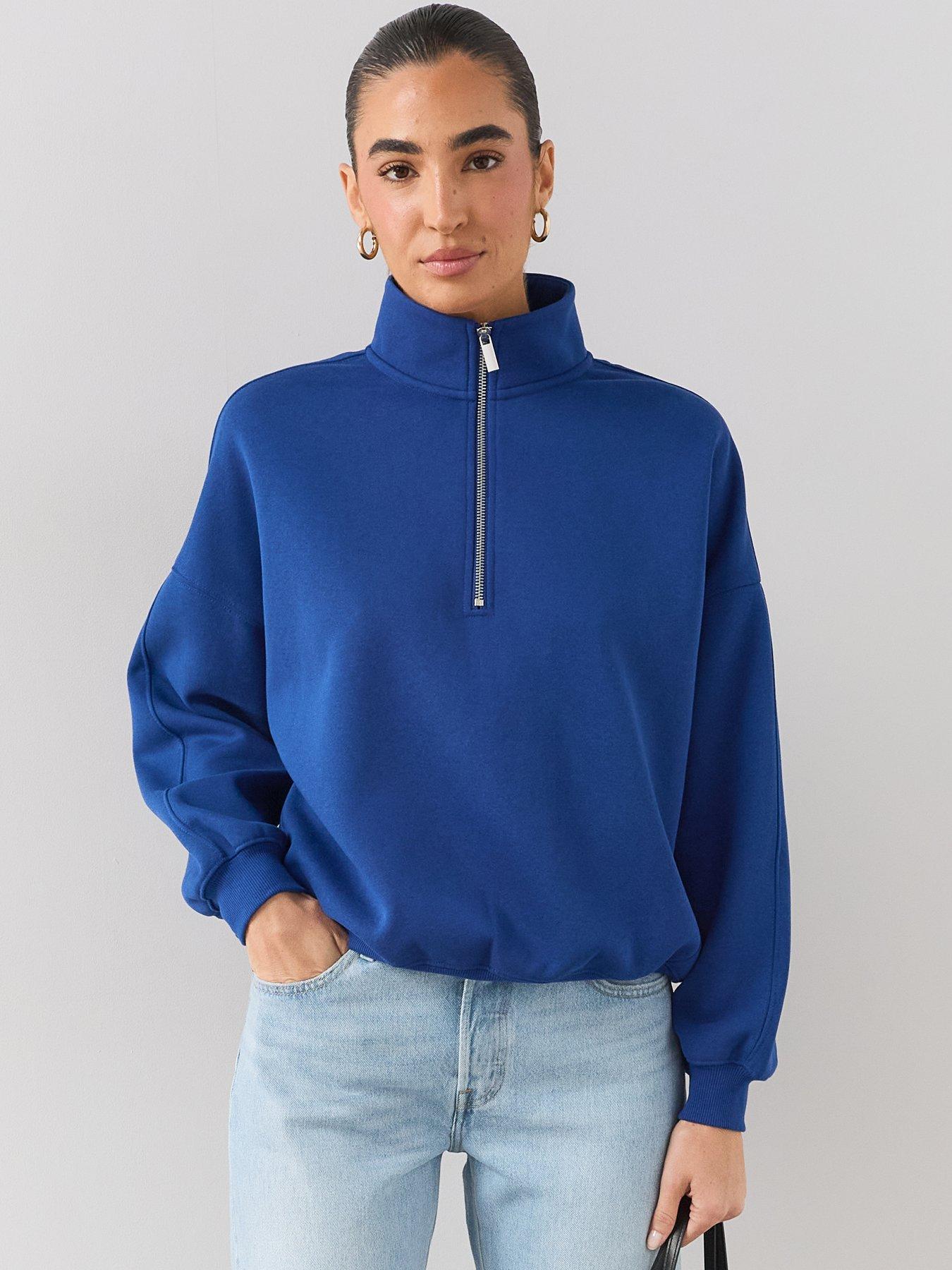 The Very Collection Half Zip Sweat