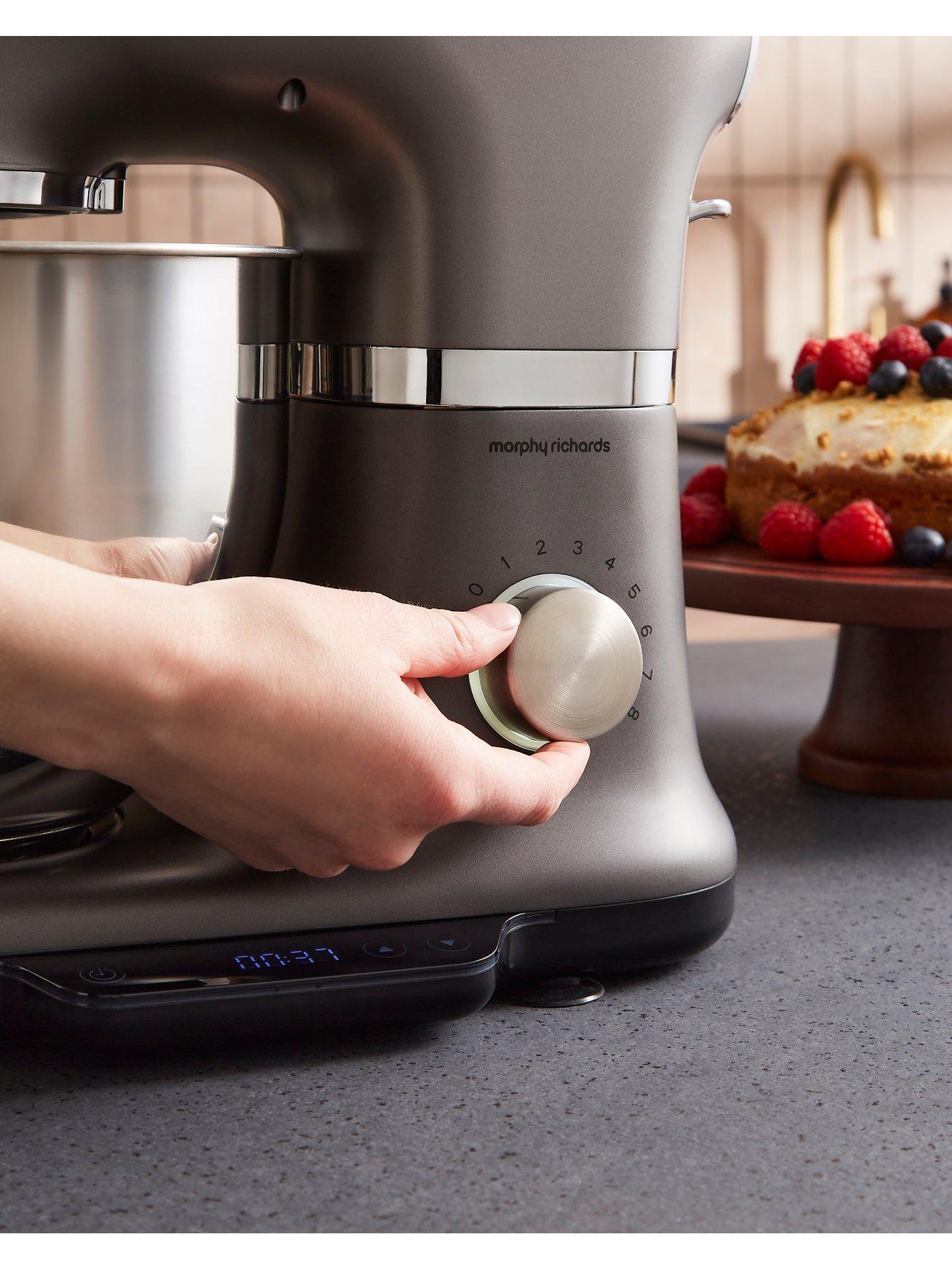 Image 4 of 8 of Morphy Richards Stand Mixer Grey