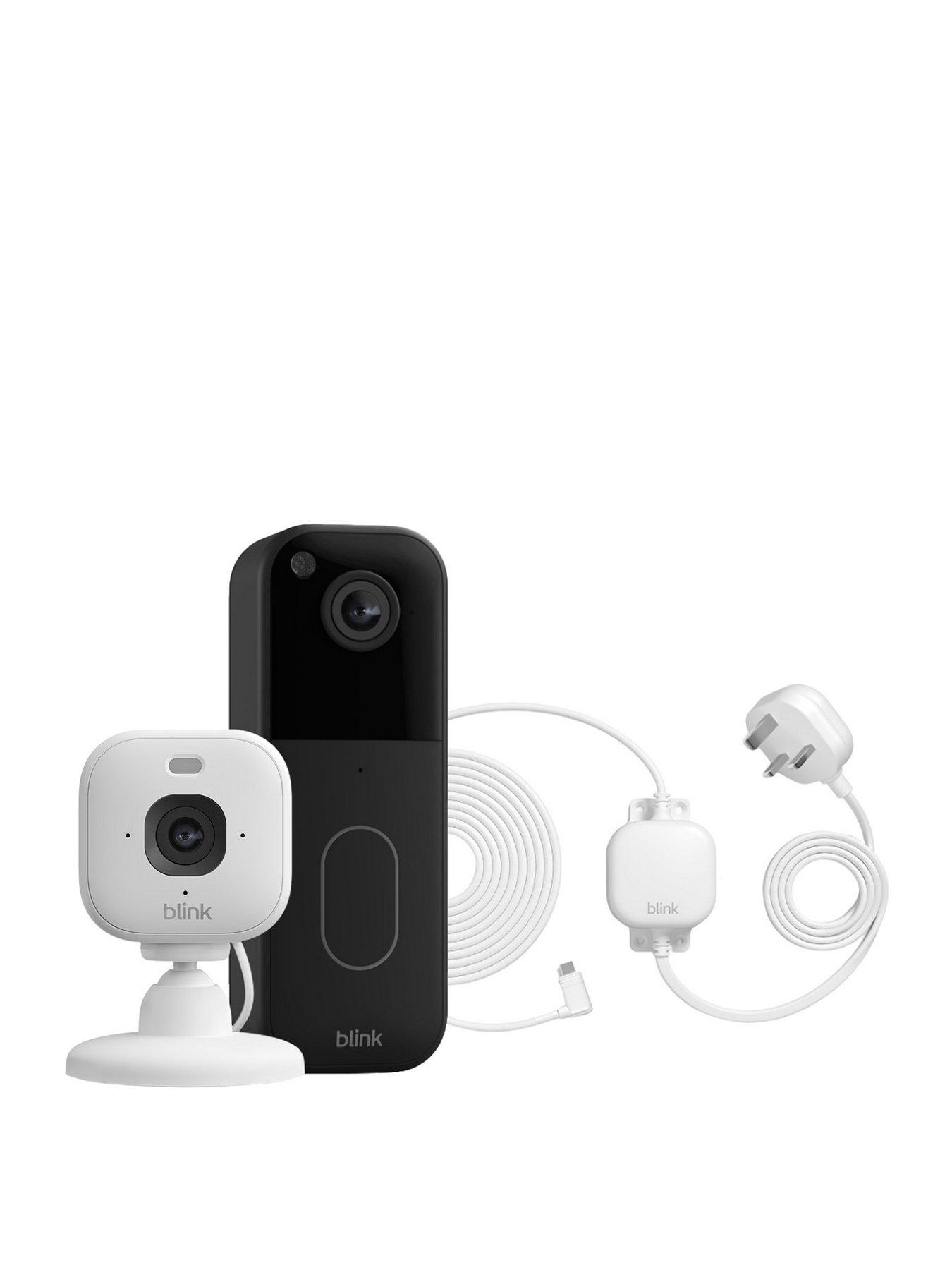 Blink Video Doorbell (2nd Gen)  &  Mini 2K+ Camera with Outdoor Power Adaptor Bundle