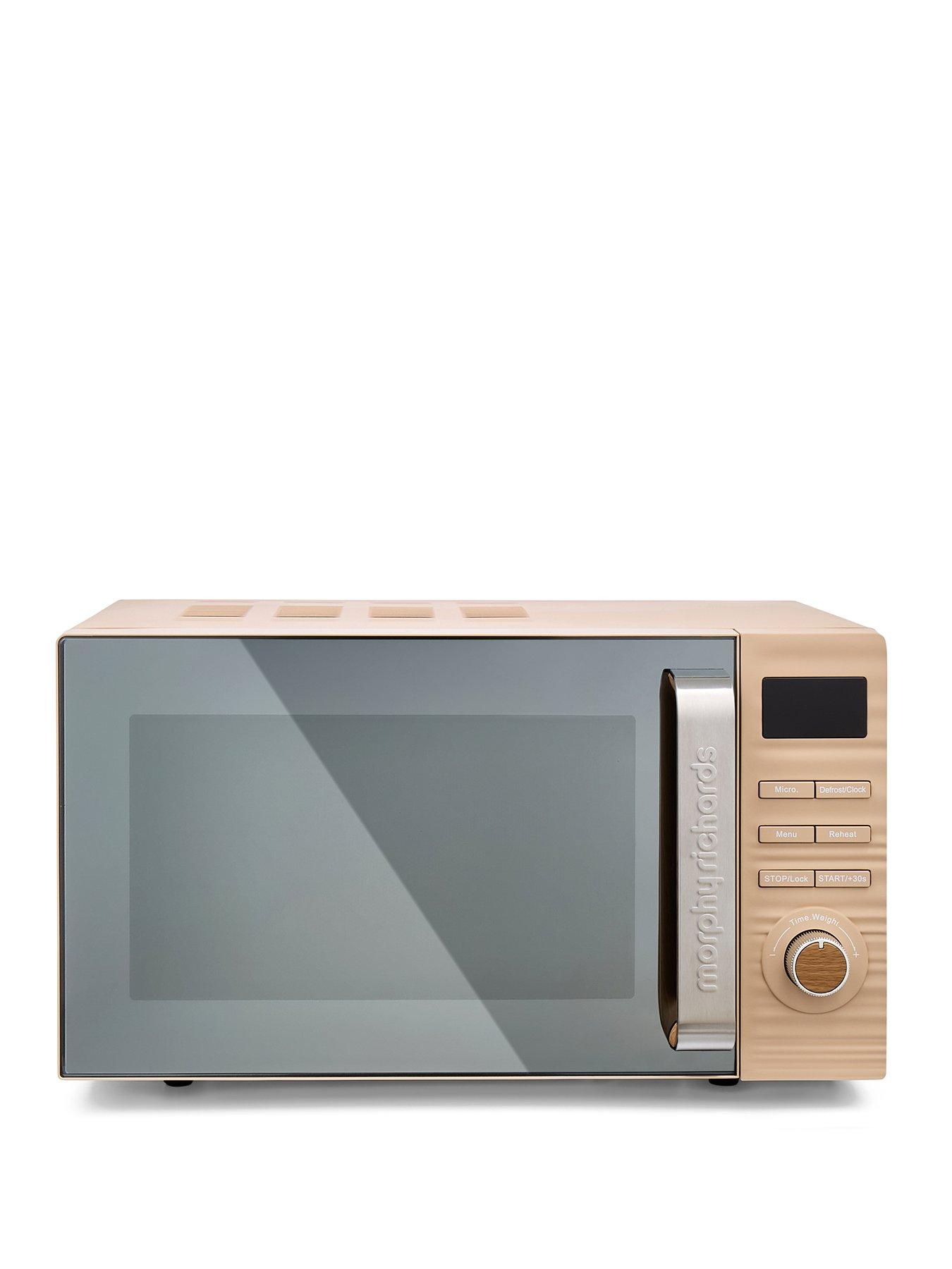 Morphy Richards Clay 20L 800W Brown Digital Microwave - Felspar