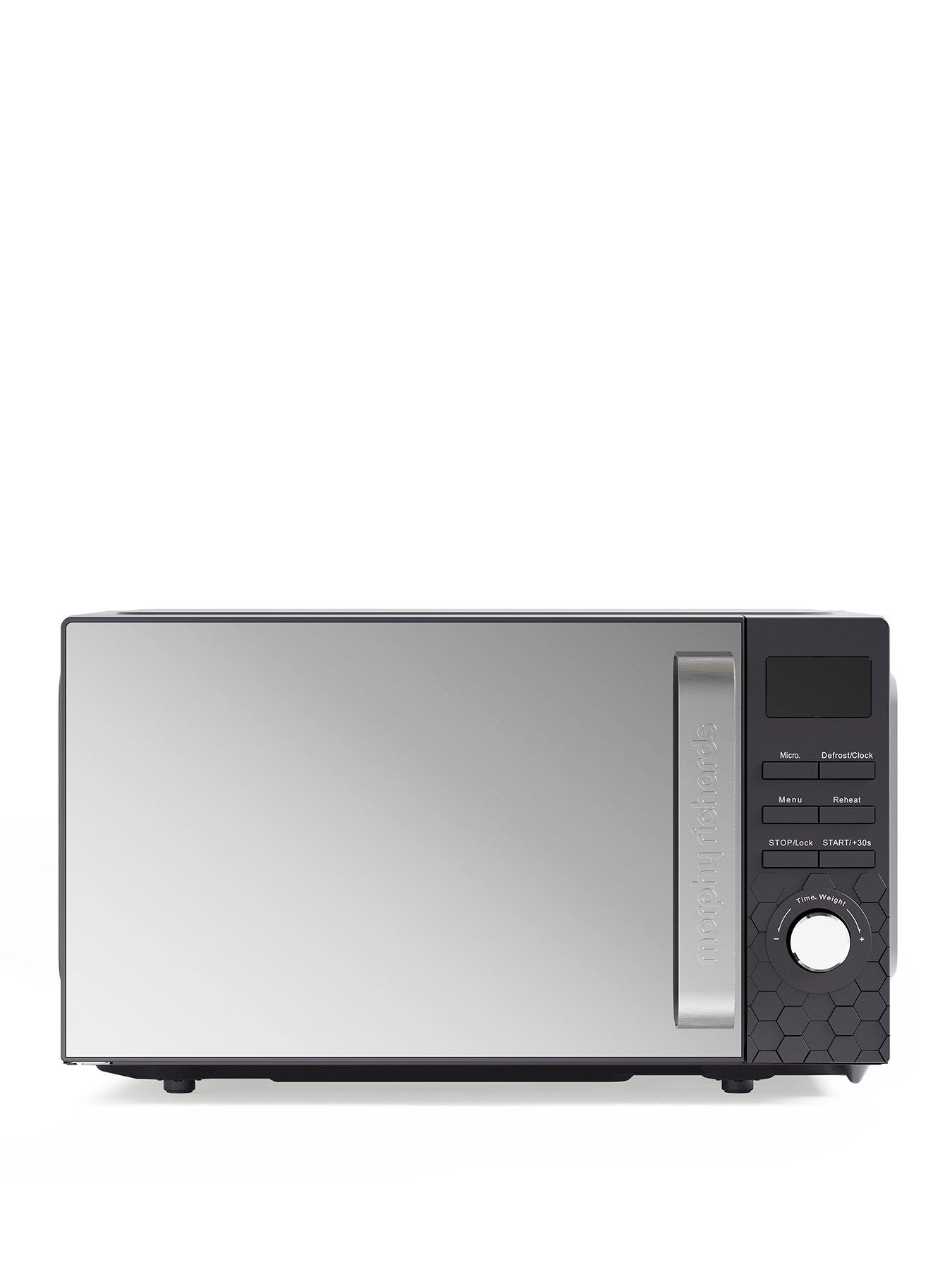 Morphy Richards Microwave Cassini 20L 800W Black Moonless Night