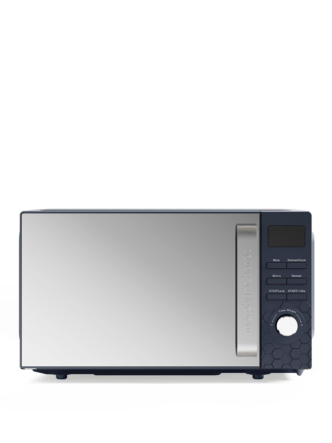 Image 1 of 8 of Morphy Richards Microwave Cassini 20L 800W Blue Outer Space