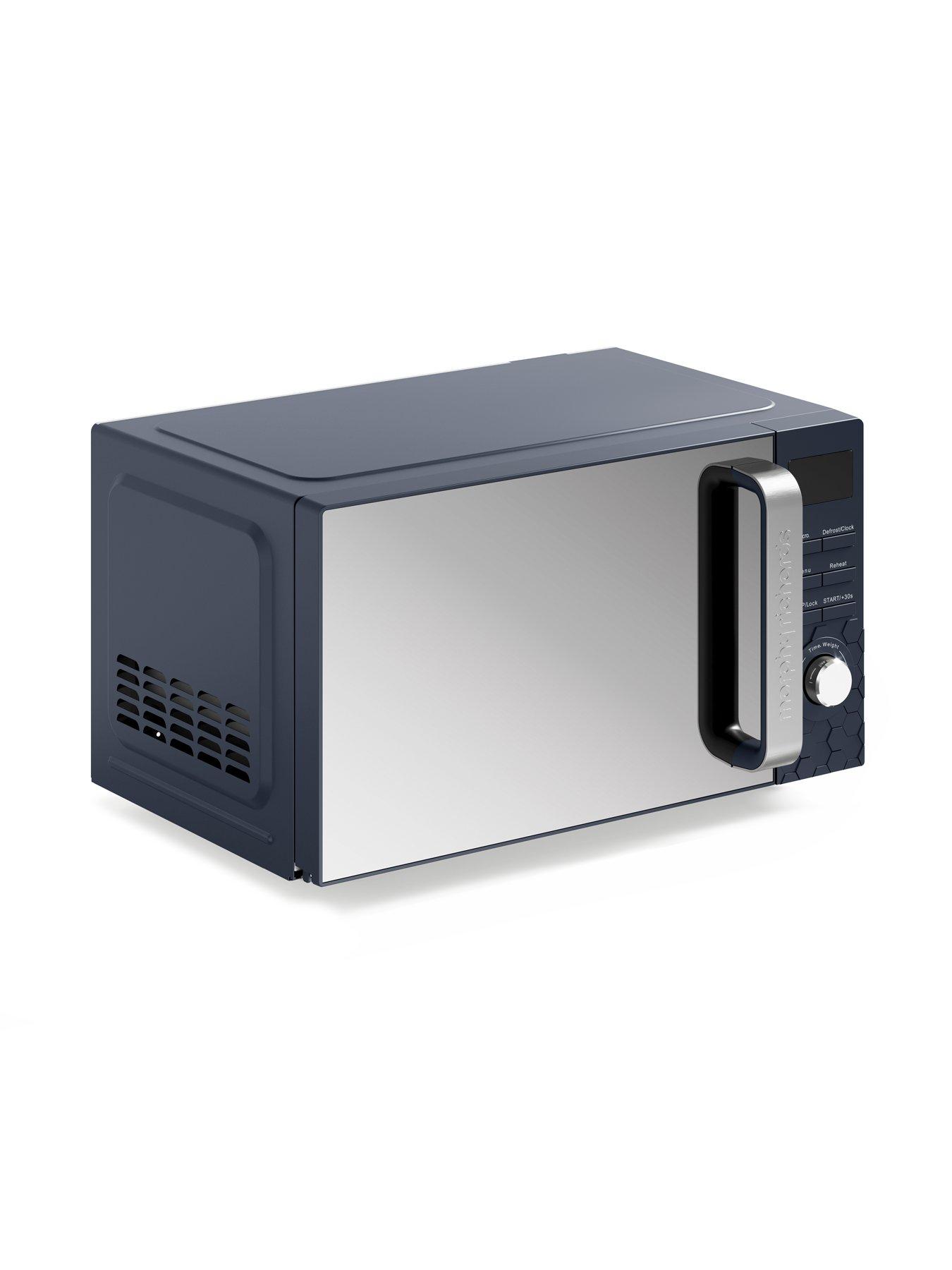 Image 2 of 8 of Morphy Richards Microwave Cassini 20L 800W Blue Outer Space