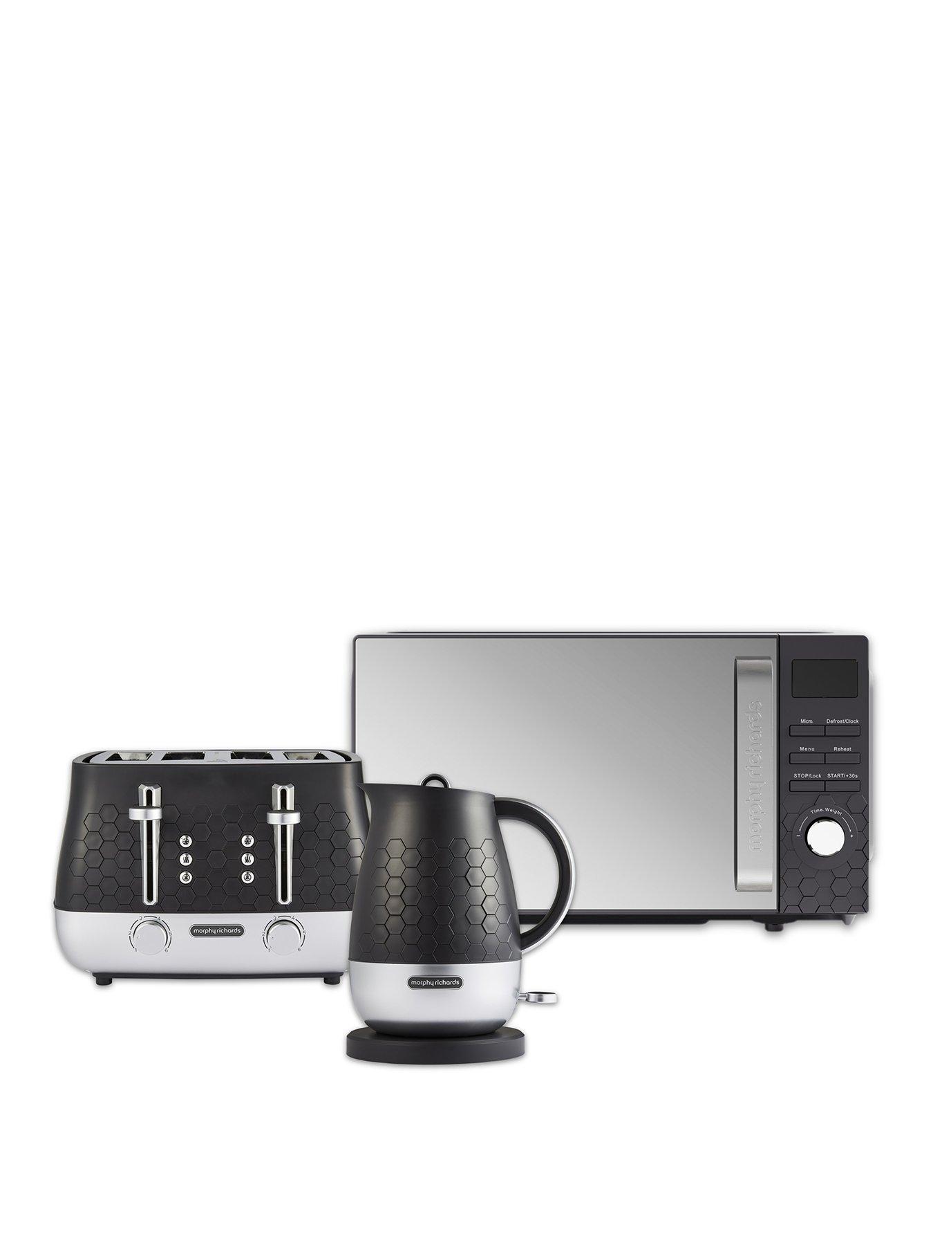 Image 1 of 7 of Morphy Richards Cassini Kettle, Toaster, Microwave Moonless Night
