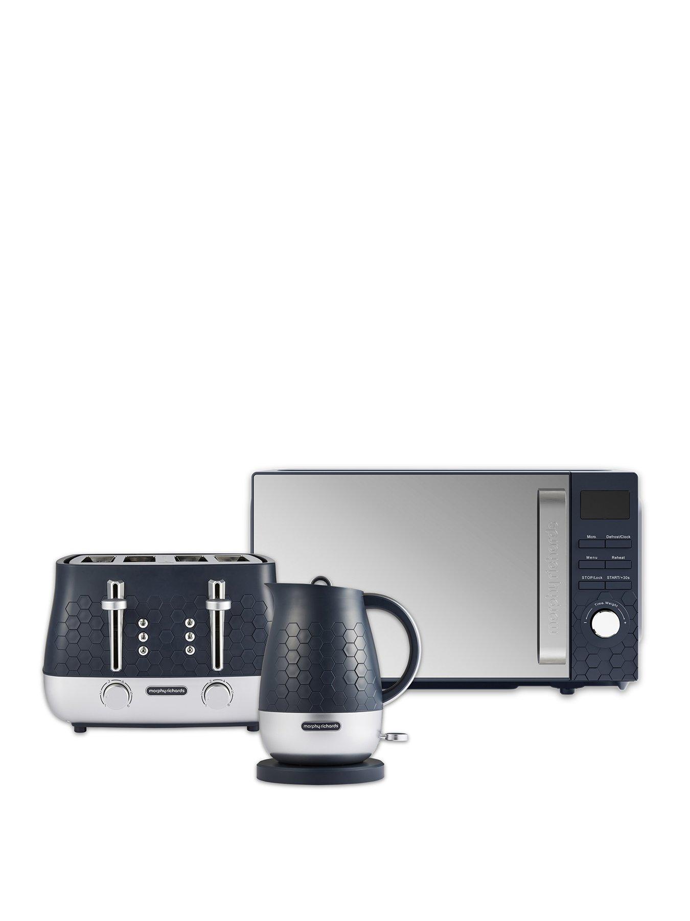 Image 1 of 7 of Morphy Richards Cassini Kettle, Toaster, Microwave Outer Space
