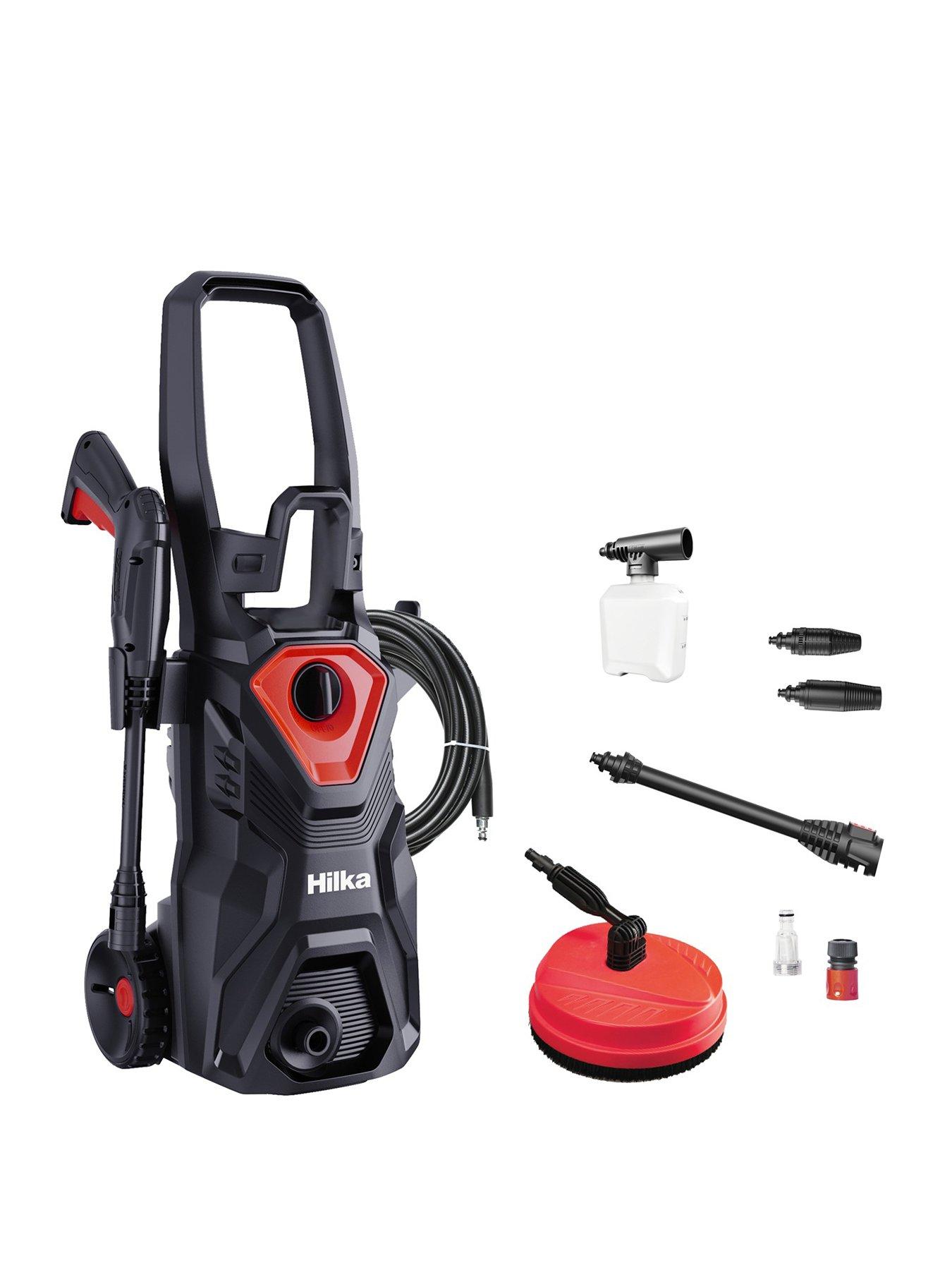 Hilka 1600W Pressure Washer with Patio Cleaner