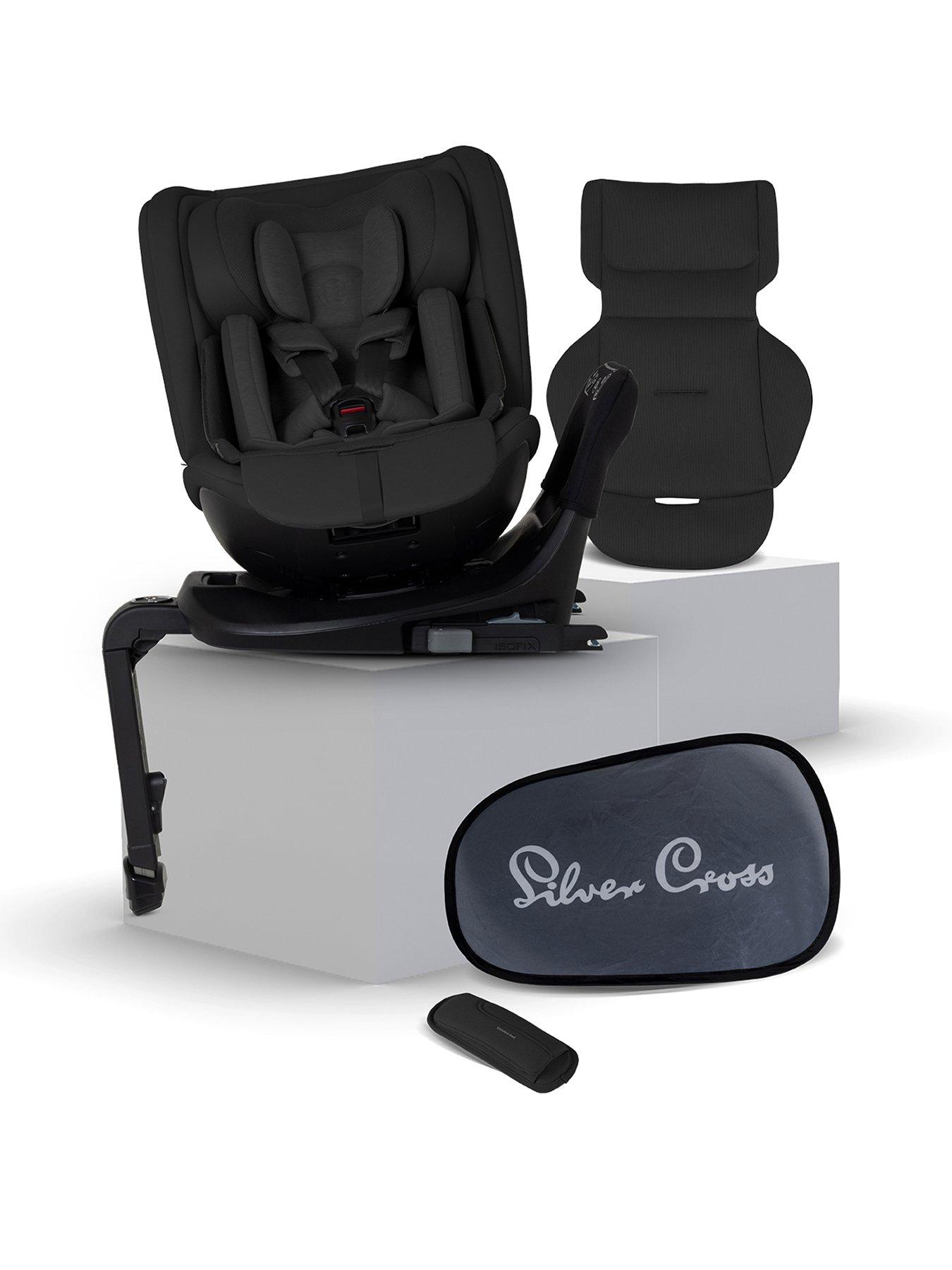 Silver Cross Motion 3 All Size 360 Car Seat - Iconic Black