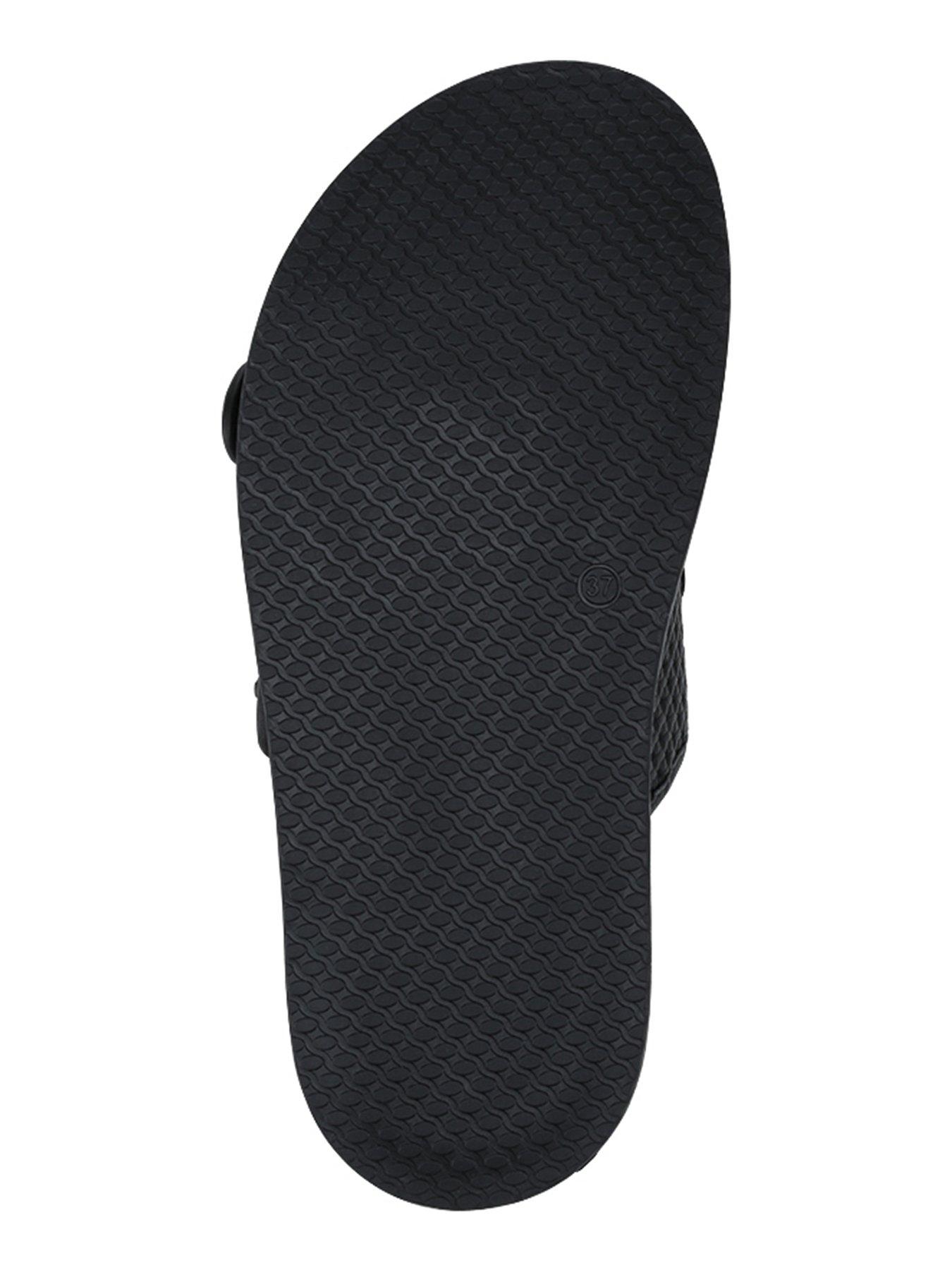 Image 5 of 6 of Jones Bootmaker Gisela Buckle Flat Sandal - Black