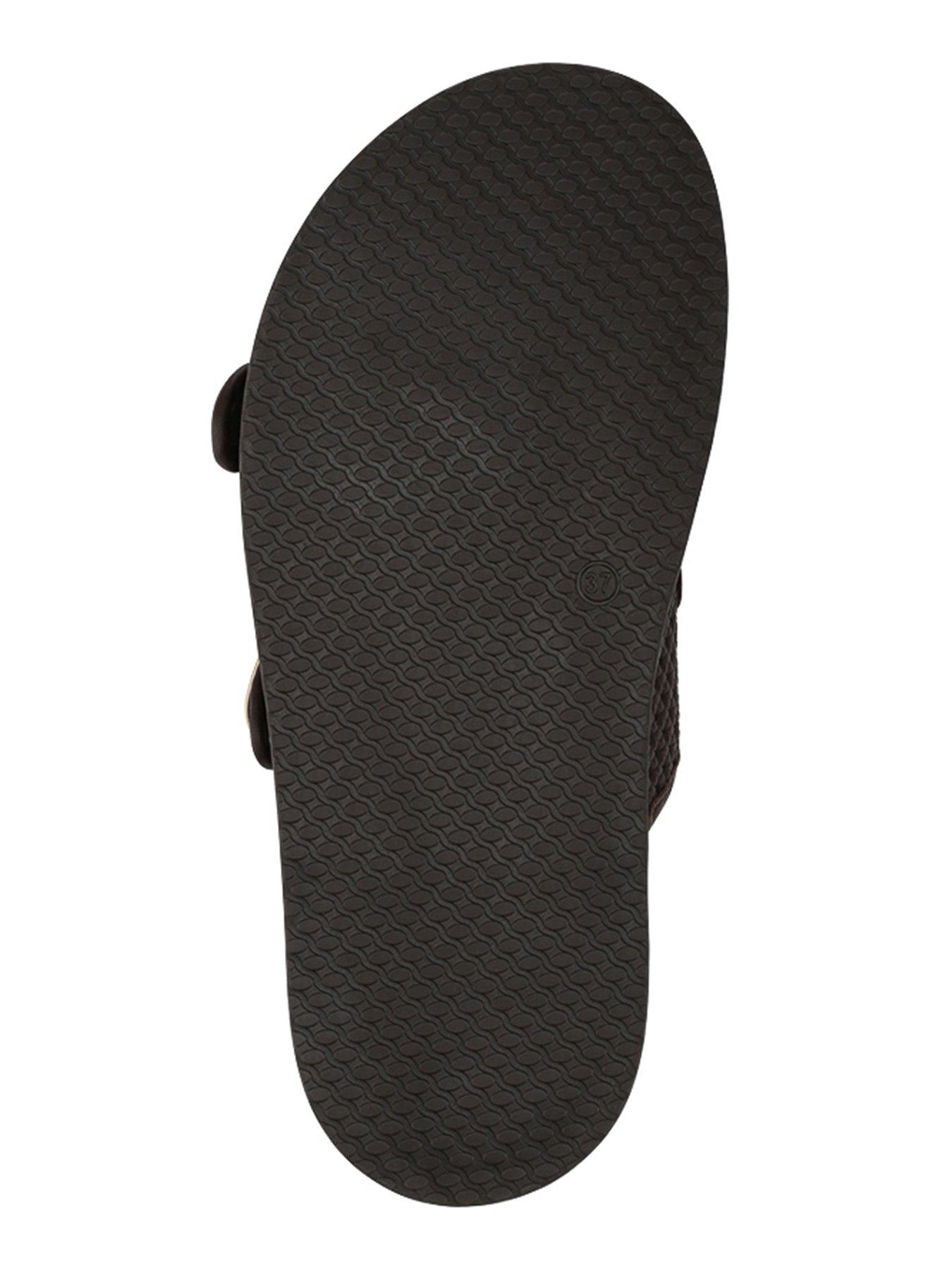 Image 5 of 6 of Jones Bootmaker Gisela Buckle Flat Sandal - Brown