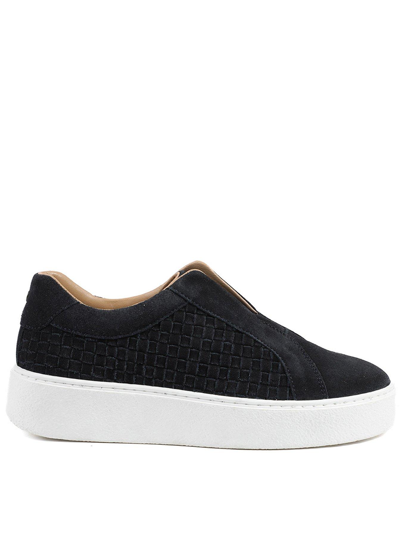 Image 1 of 4 of Jones Bootmaker Fernanda Slip On Trainer - Navy