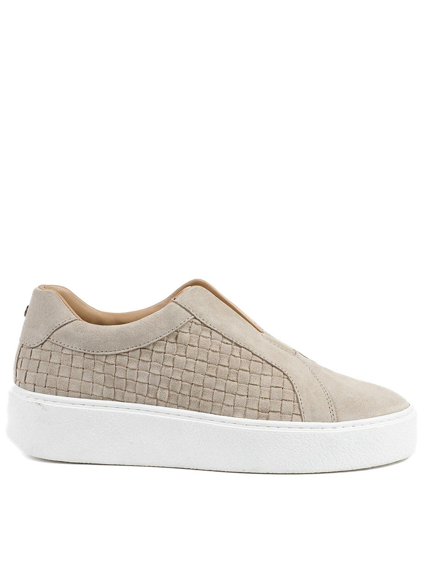 Image 1 of 5 of Jones Bootmaker Fernanda Slip On Trainer - Beige
