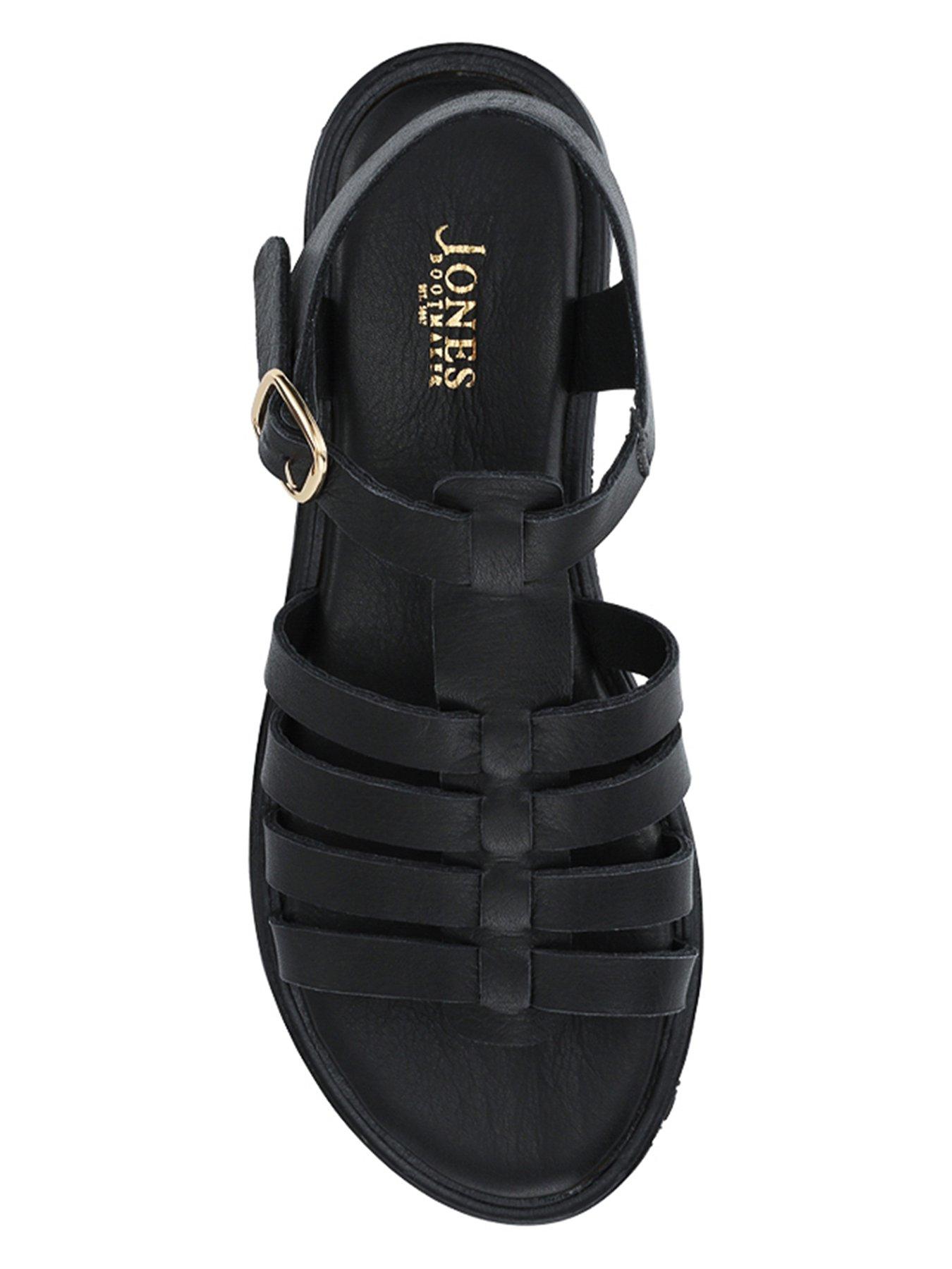 Image 4 of 6 of Jones Bootmaker Hera Gladiator Sandal - Black