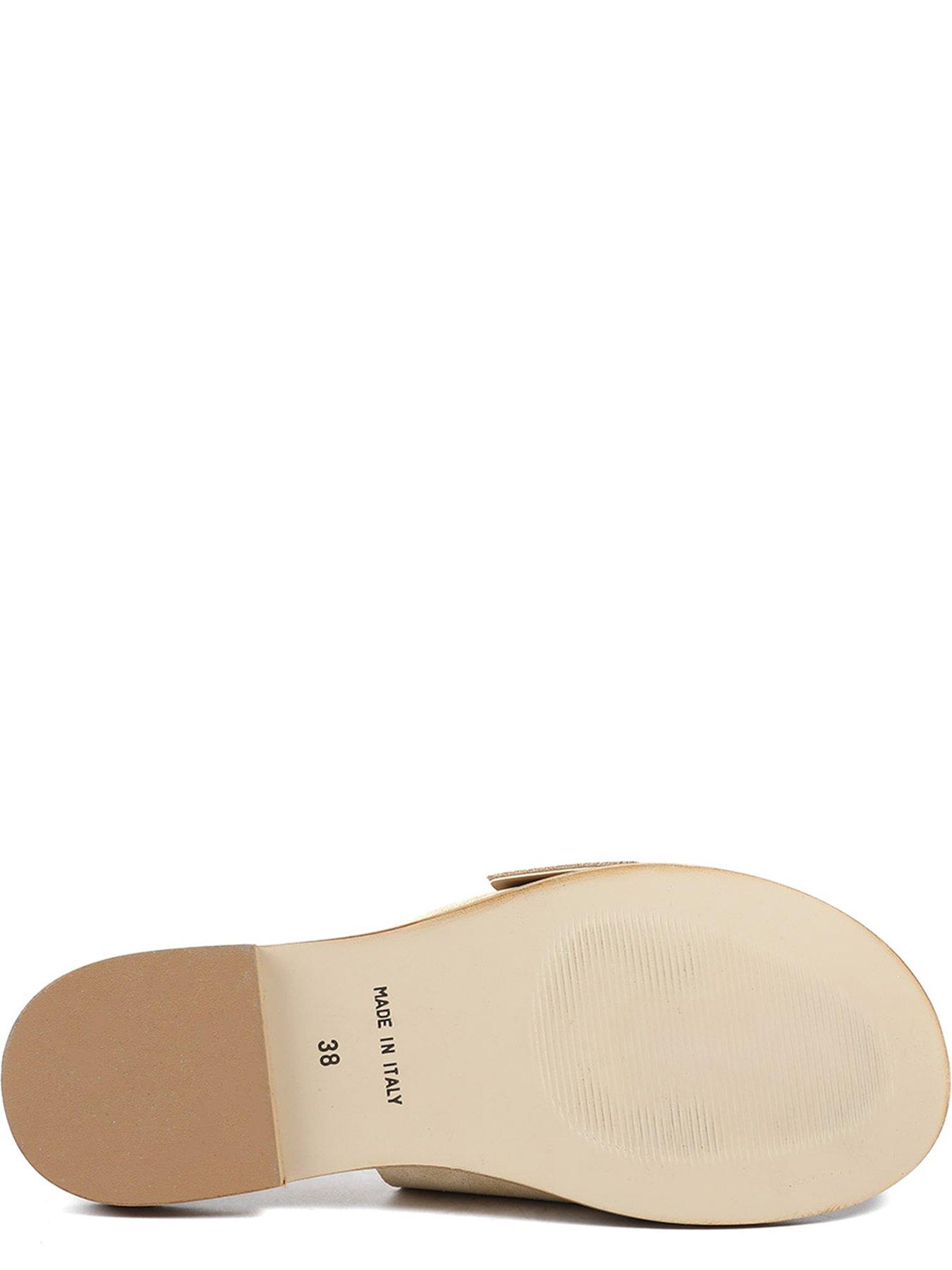 Image 5 of 5 of Jones Bootmaker Jasmyn Buckle Mule Slide - Beige