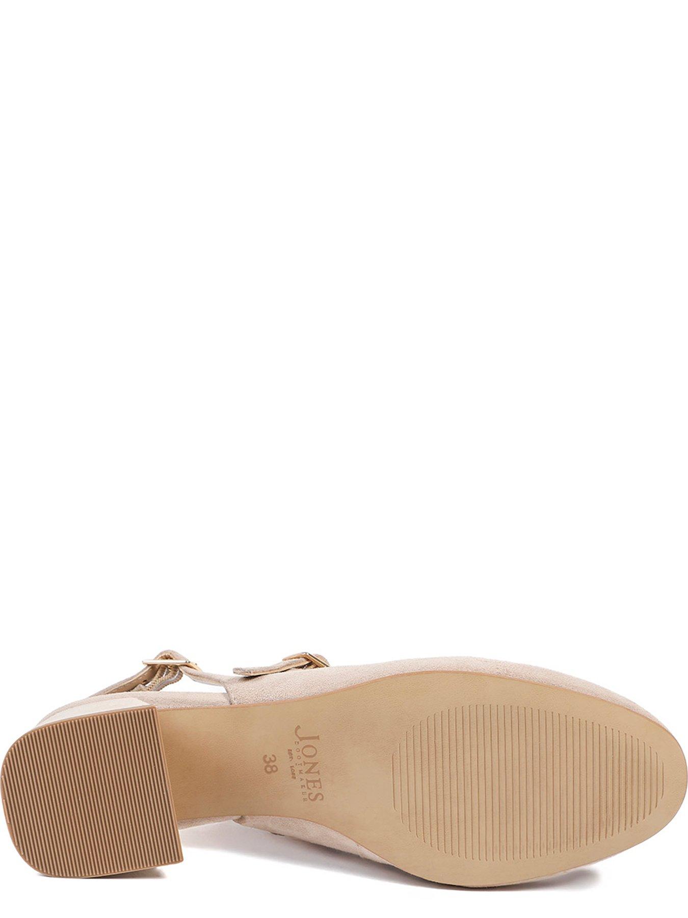 Image 5 of 6 of Jones Bootmaker Yamila Block Heel Mary Jane - Beige