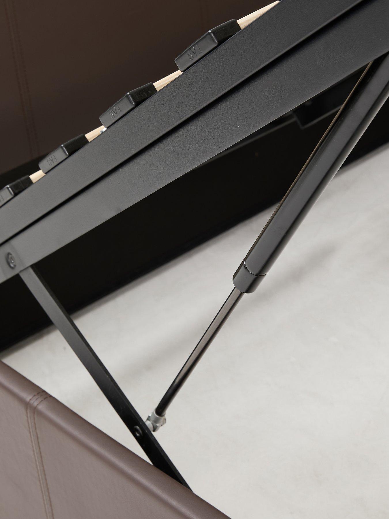 Image 7 of 7 of The Very Collection Marston Faux Leather End Lift Up Bed with Mattress Options (Buy &amp; SAVE!)&nbsp;- Chocolate -&nbsp;FSC&reg; Certified