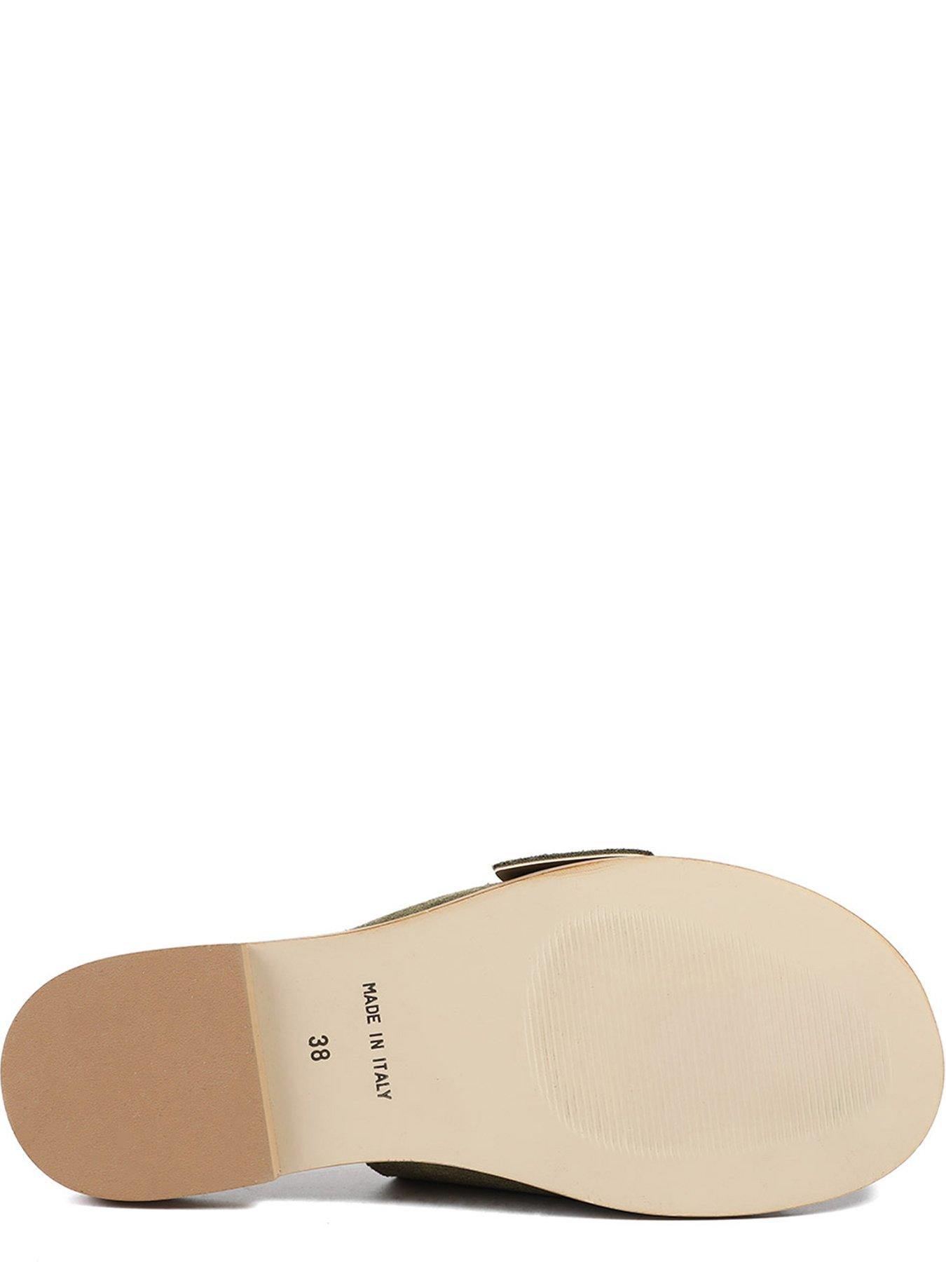 Image 5 of 5 of Jones Bootmaker Jasmyn Buckle Mule Slide - Green