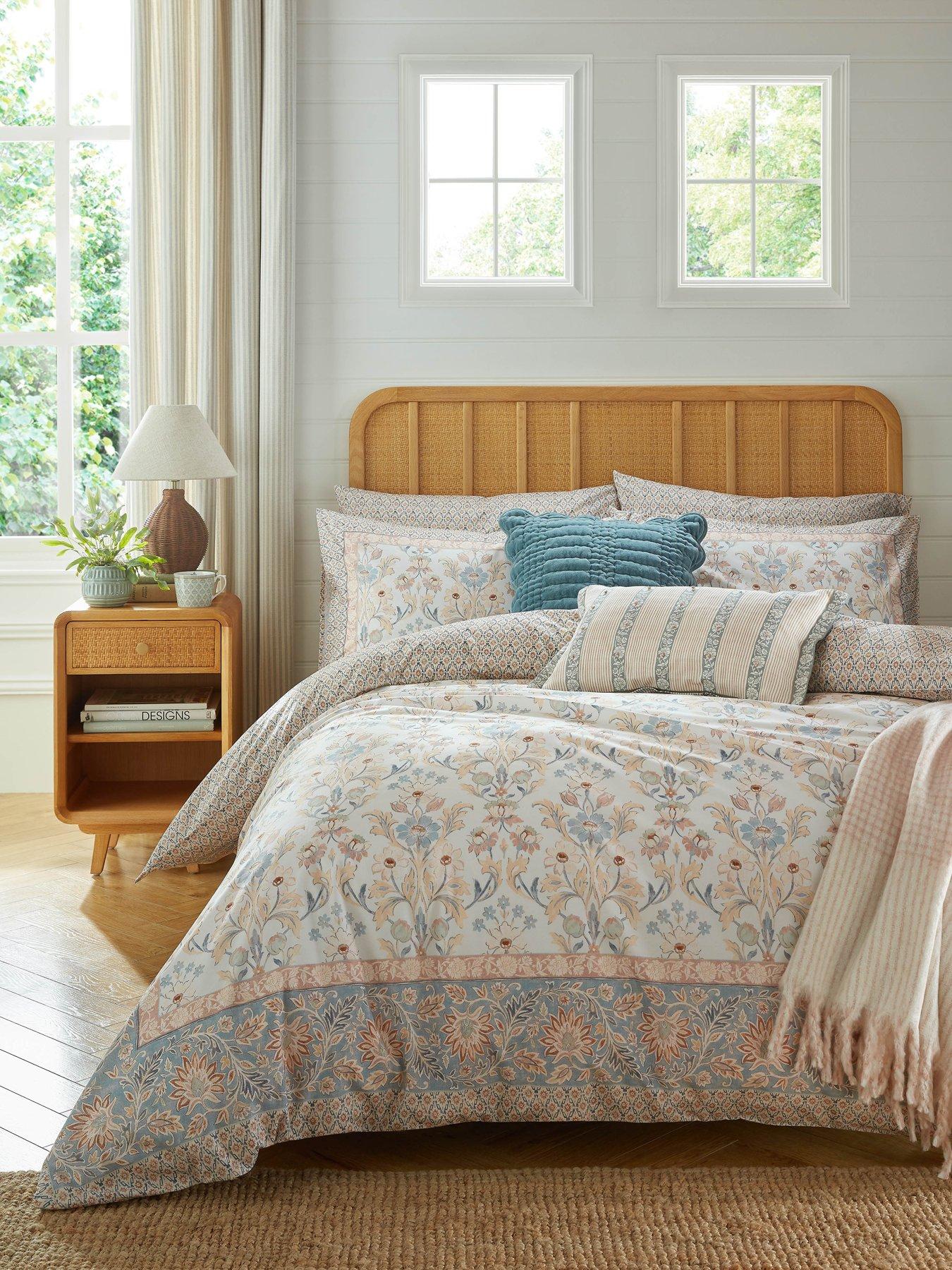 Laura Ashley Semington Oxford Pillowcase Pair 50Cm X 75Cm Dustypink