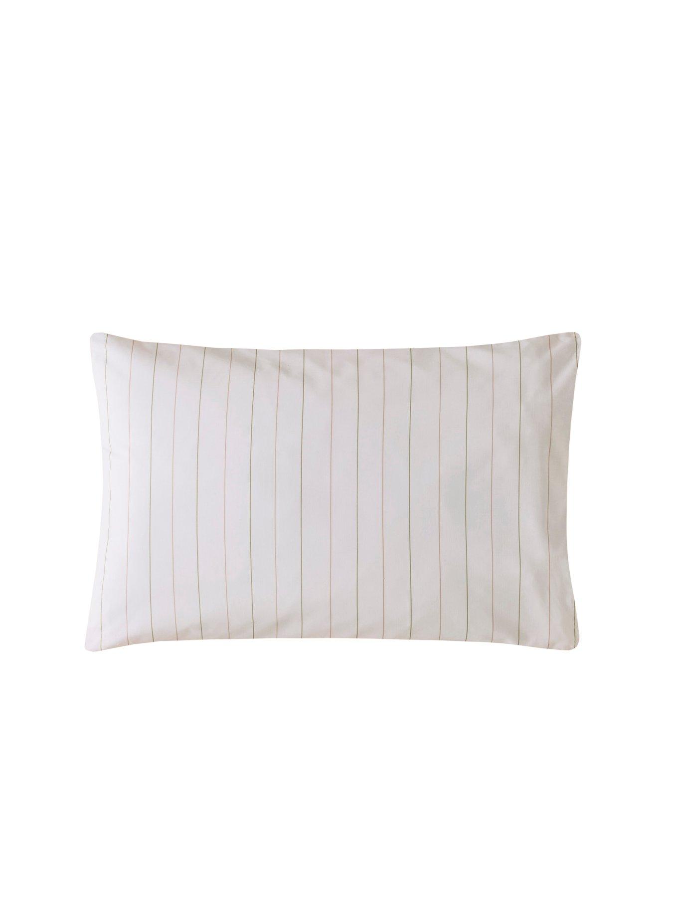 Image 3 of 4 of Laura Ashley Sophie Stripe 100% Cotton Standard Pillowcase Pair 50cmx75cm Multi