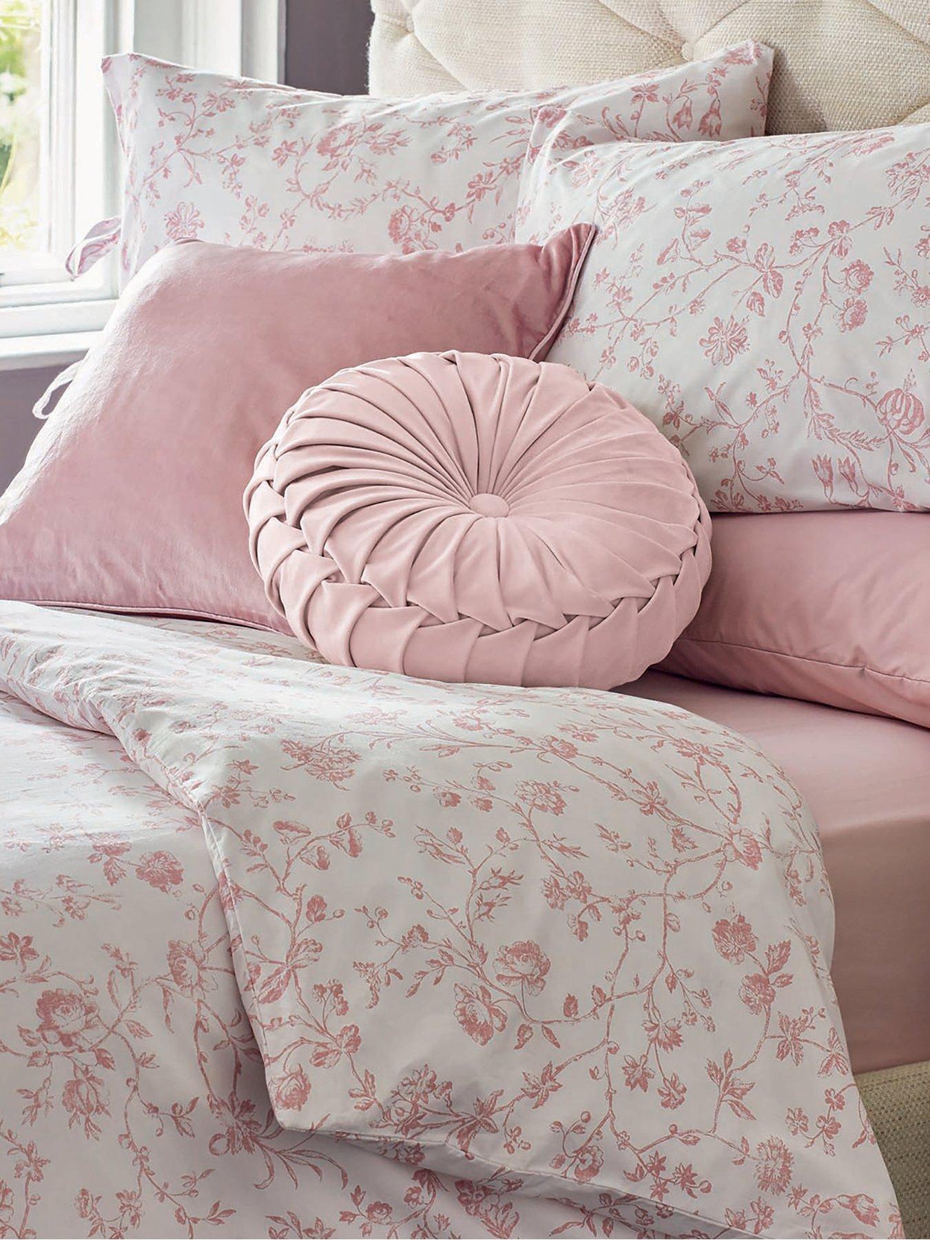 Laura Ashley Aria Quilt Set Blush