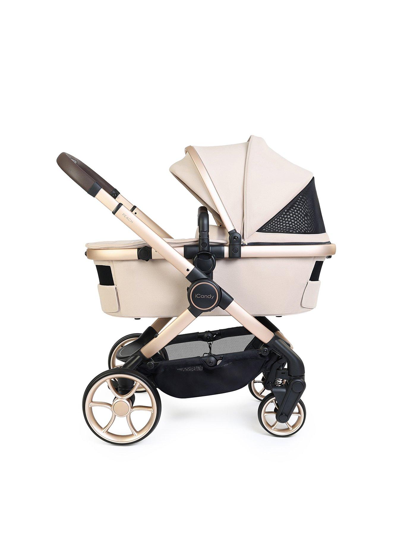 Image 2 of 8 of iCandy Peach 8 Editions Travel System with Sandstone Cocoon 360 - Biscotti