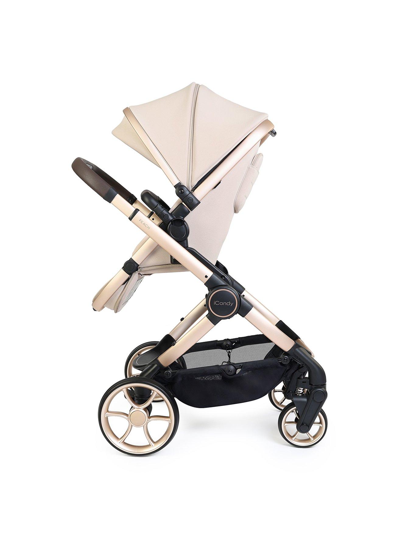 Image 4 of 8 of iCandy Peach 8 Editions Travel System with Sandstone Cocoon 360 - Biscotti