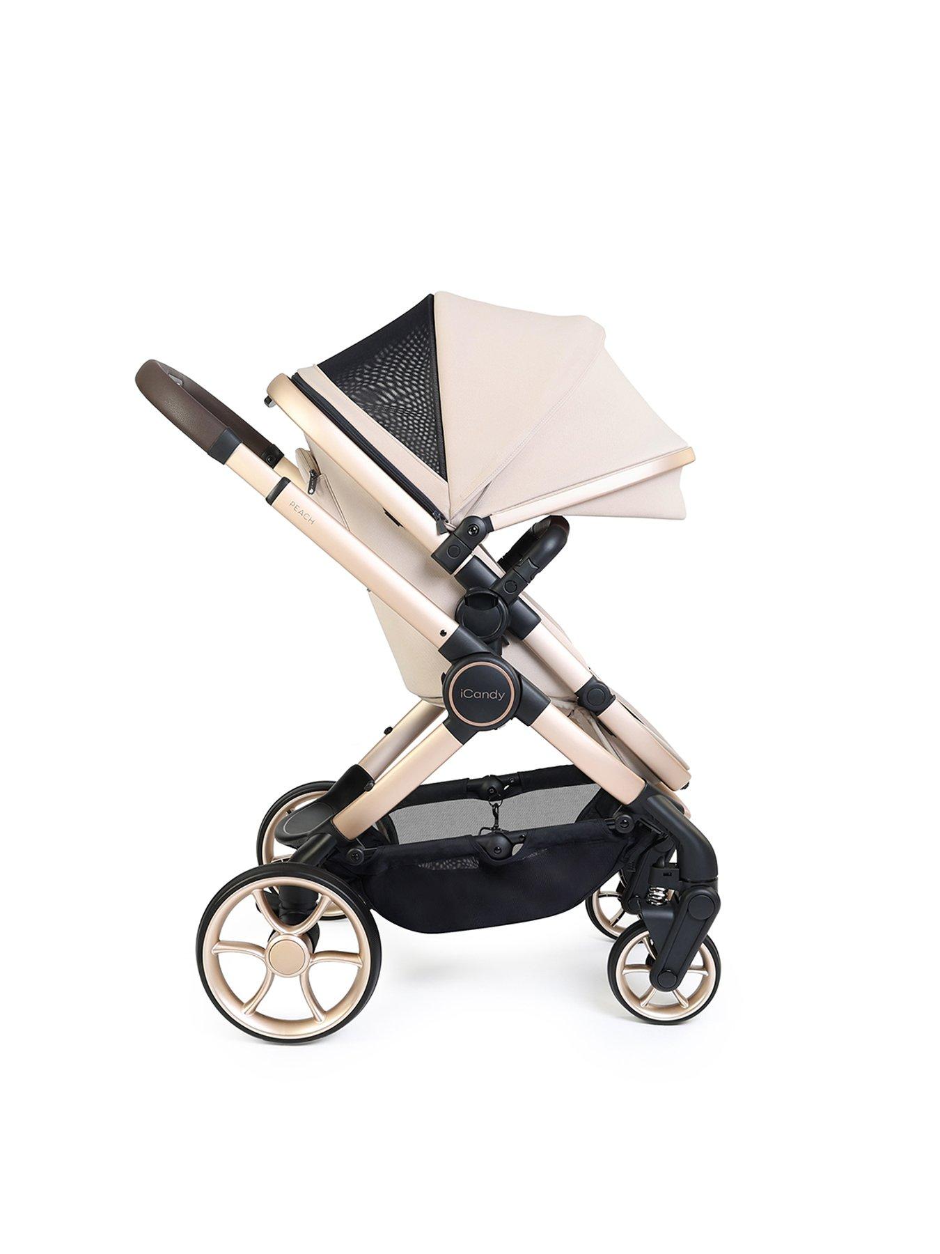 Image 5 of 8 of iCandy Peach 8 Editions Travel System with Sandstone Cocoon 360 - Biscotti