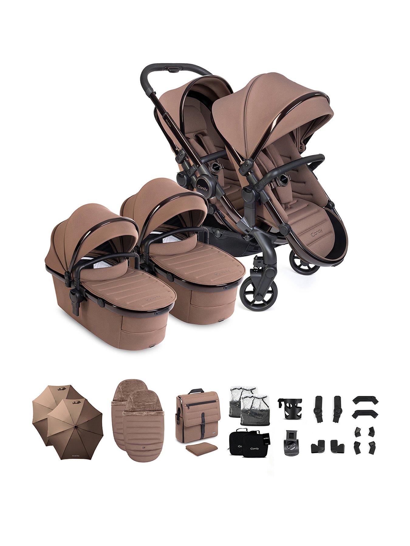 iCandy Peach 8 Twin Complete Pushchair Editions Bundle - Coco