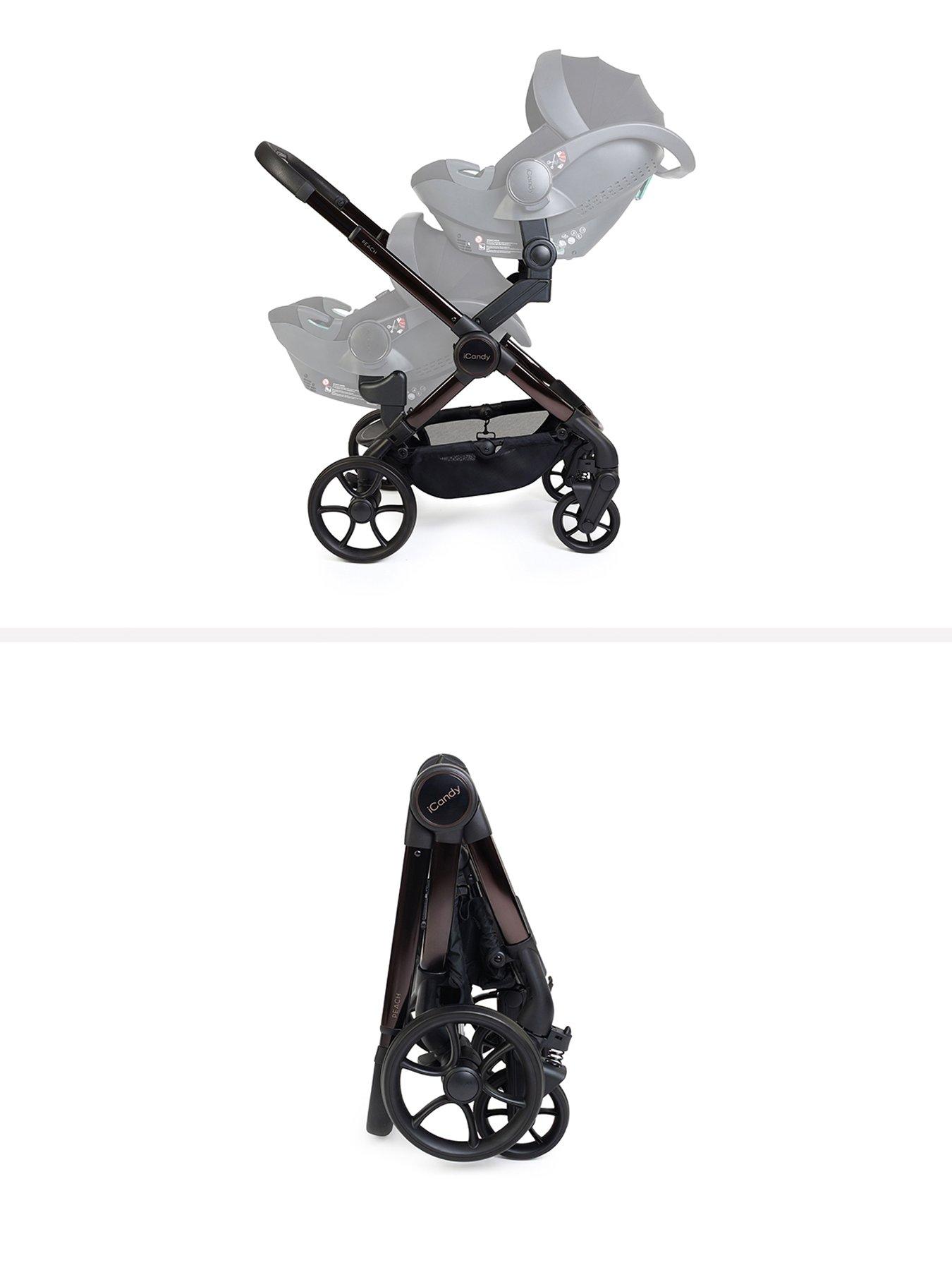 Image 3 of 4 of iCandy Peach 8 Twin Complete Pushchair Editions Bundle - Coco