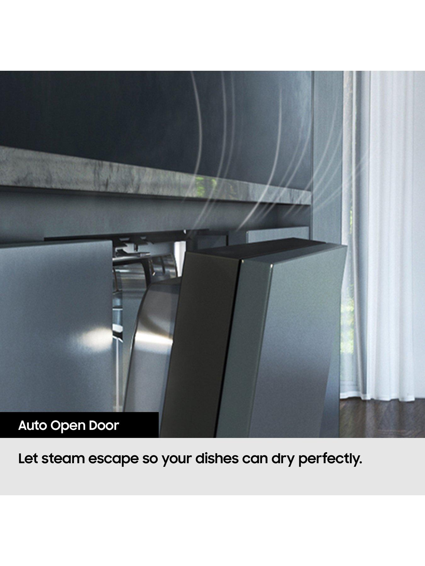 Image 4 of 7 of Samsung Series 8 WaterJet Clean&trade; DW80H77JAI0U4 14 Place Setting Smart Integrated Dishwasher -&nbsp;Dark Grey
