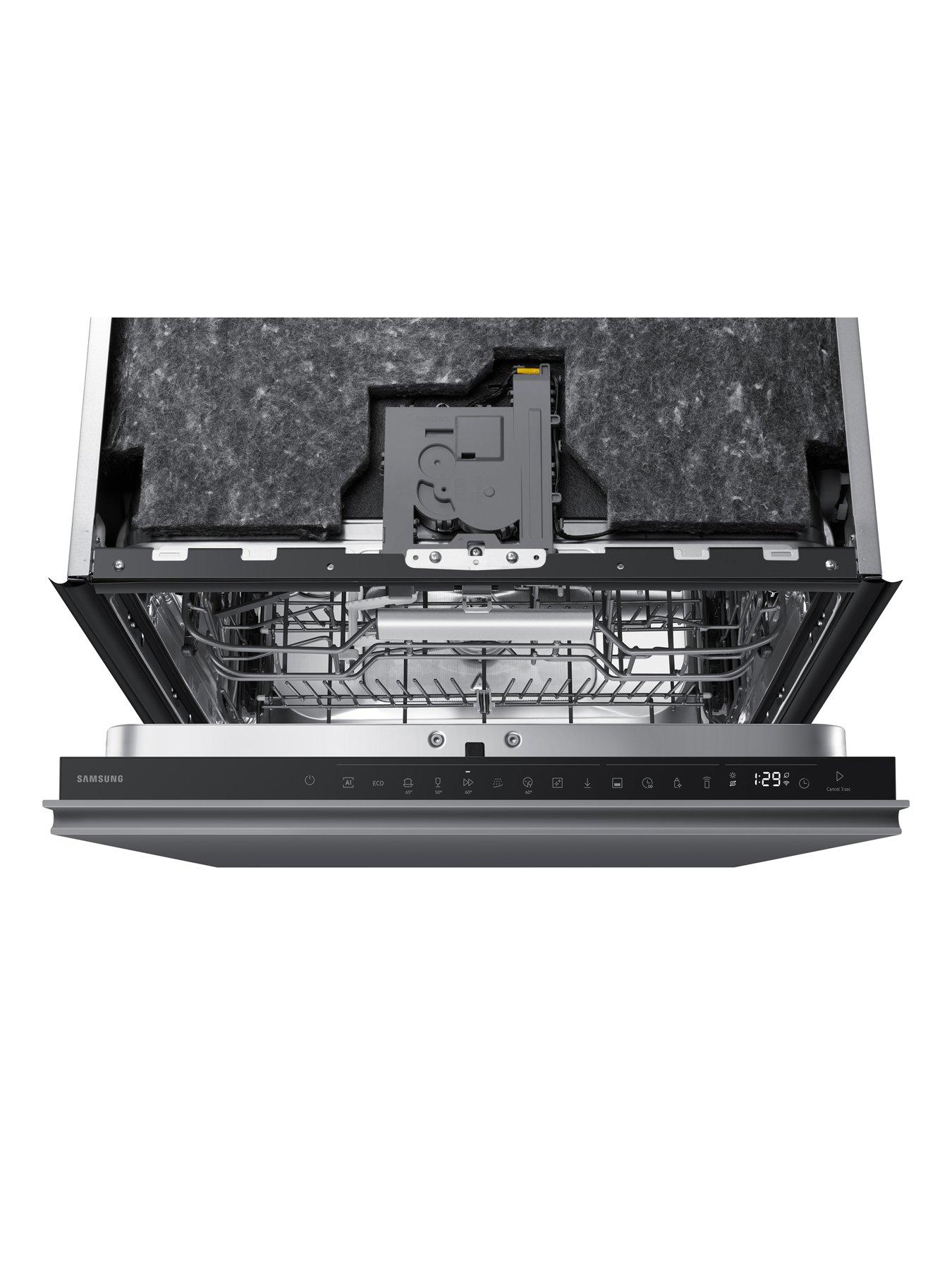 Image 7 of 7 of Samsung Series 8 WaterJet Clean&trade; DW80H77JAI0U4 14 Place Setting Smart Integrated Dishwasher -&nbsp;Dark Grey