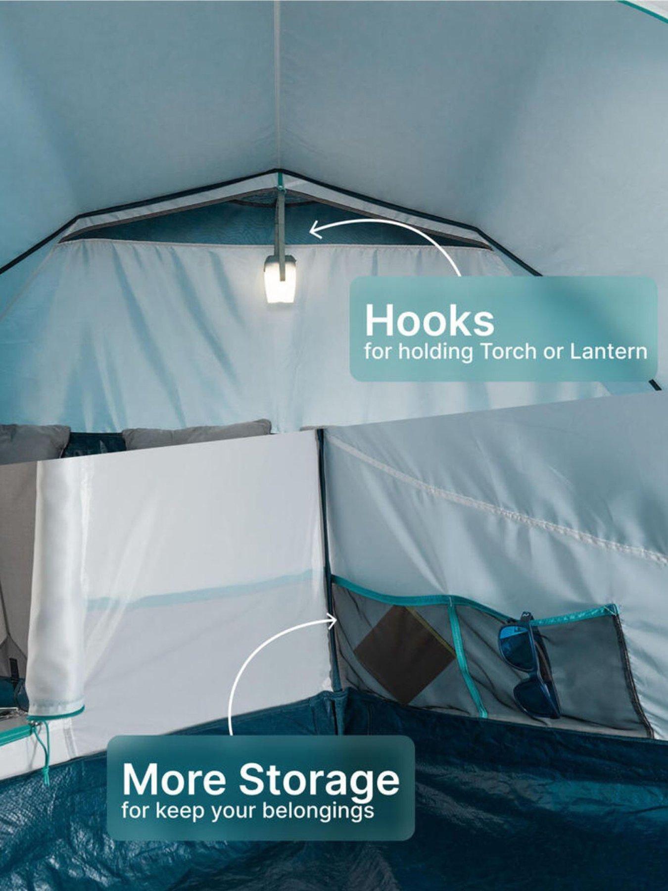 Image 3 of 7 of Decathlon Mh100 Xxl 4 Person Tent