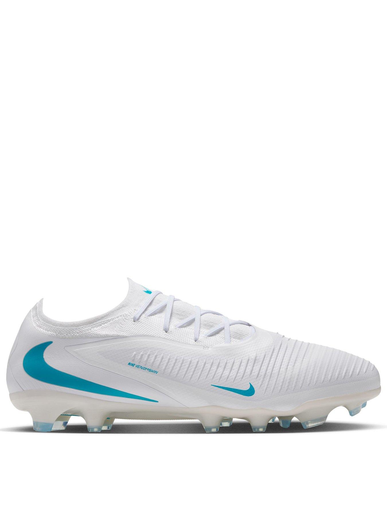 Image 1 of 7 of Nike Mens Phantom 6 Low Pro Firm Ground Football Boots - White