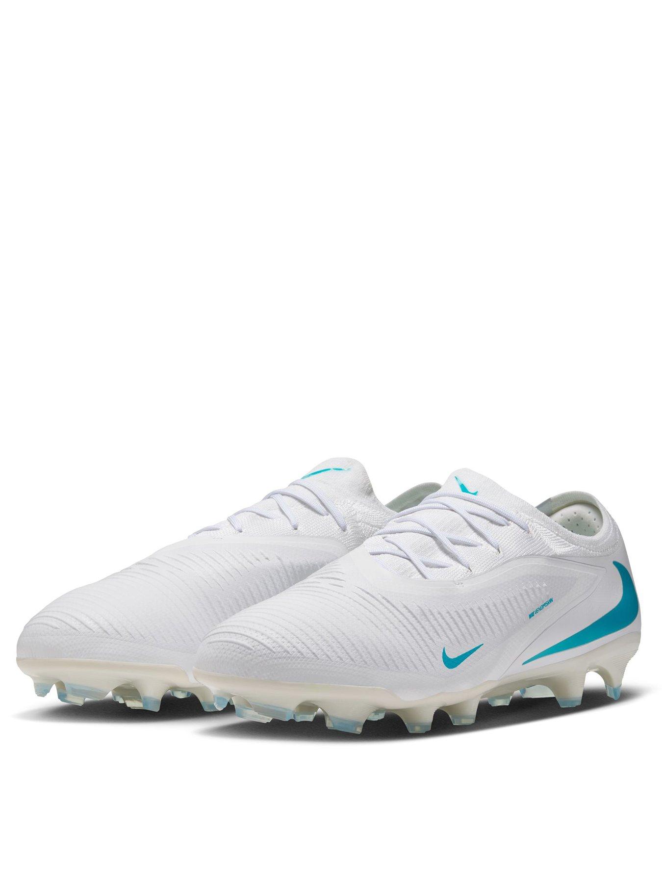 Image 2 of 7 of Nike Mens Phantom 6 Low Pro Firm Ground Football Boots - White