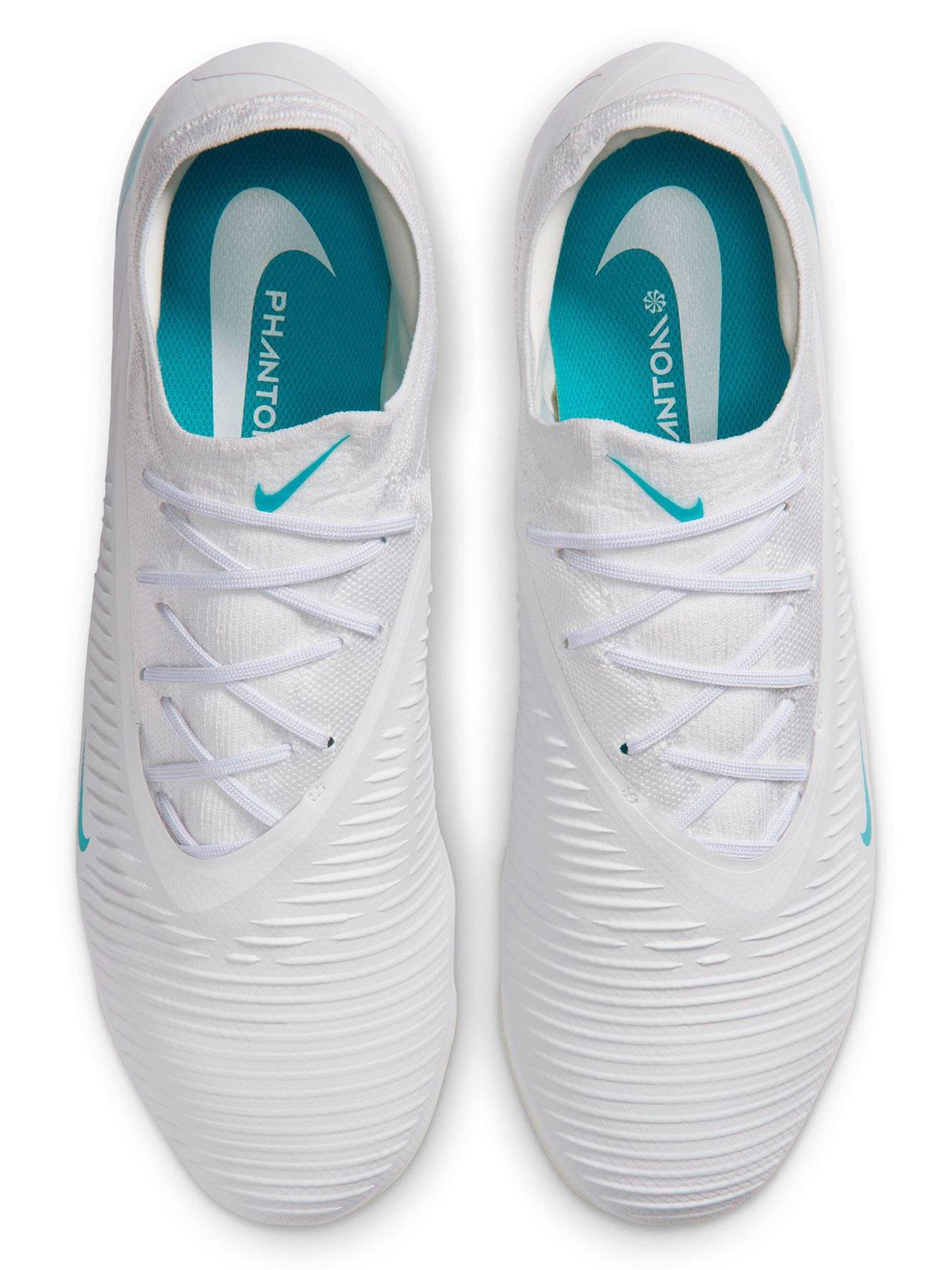 Image 4 of 7 of Nike Mens Phantom 6 Low Pro Firm Ground Football Boots - White