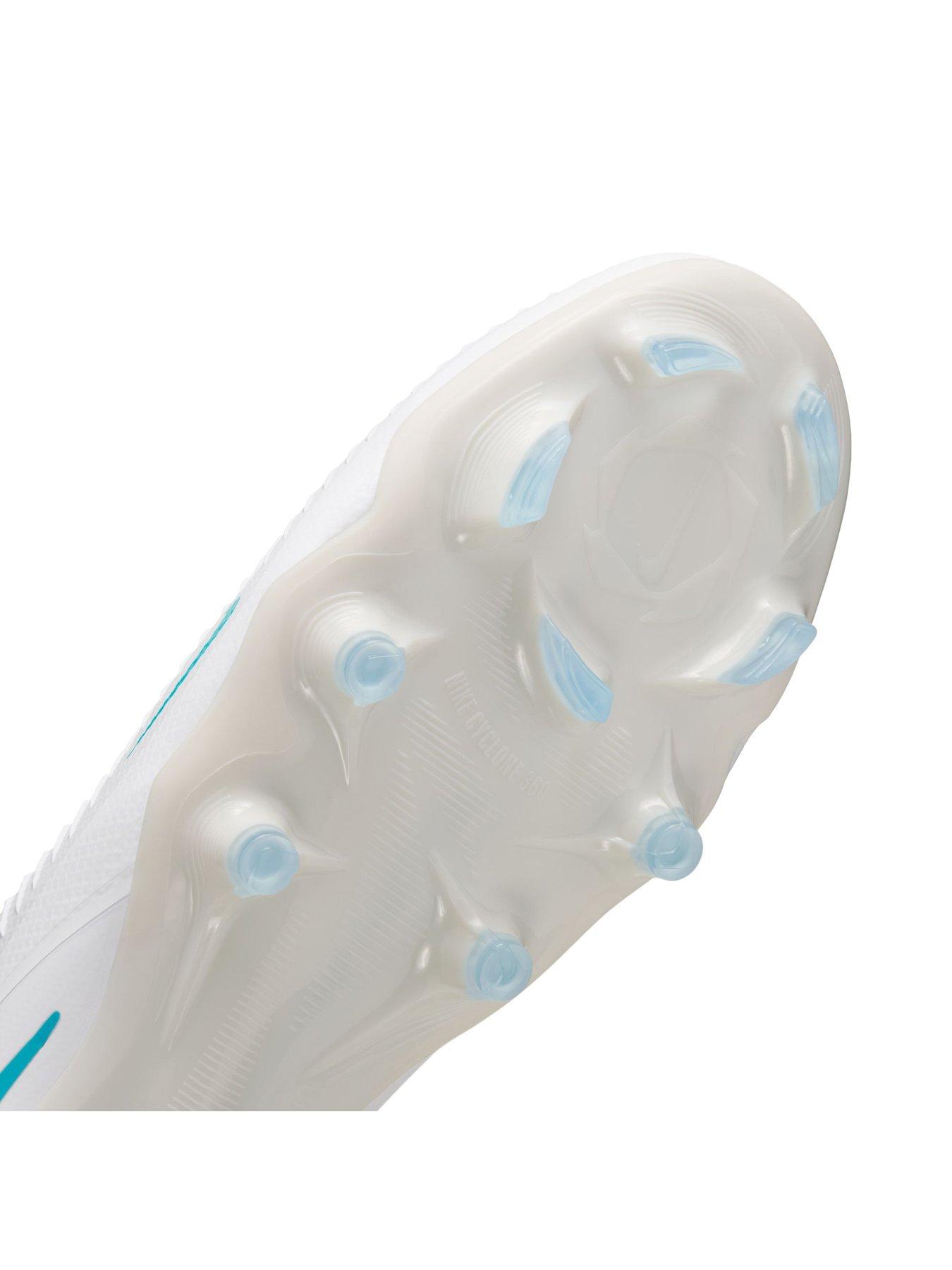 Image 6 of 7 of Nike Mens Phantom 6 Low Pro Firm Ground Football Boots - White