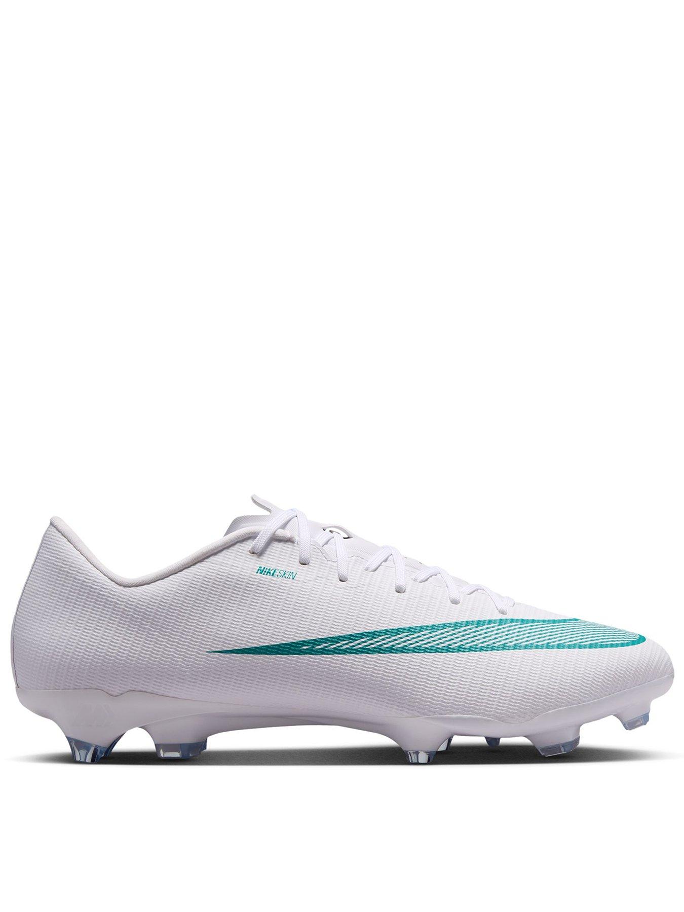 Image 1 of 7 of Nike Mens Vapor 17 Academy Firm/Multi Ground Football Boots - White/Dusty Cactus