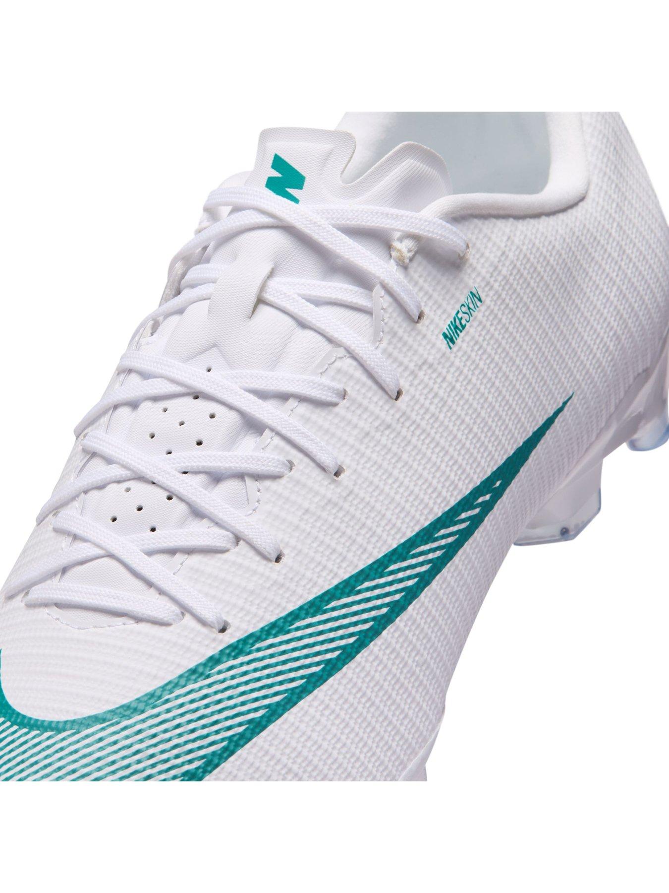 Image 7 of 7 of Nike Mens Vapor 17 Academy Firm/Multi Ground Football Boots - White/Dusty Cactus