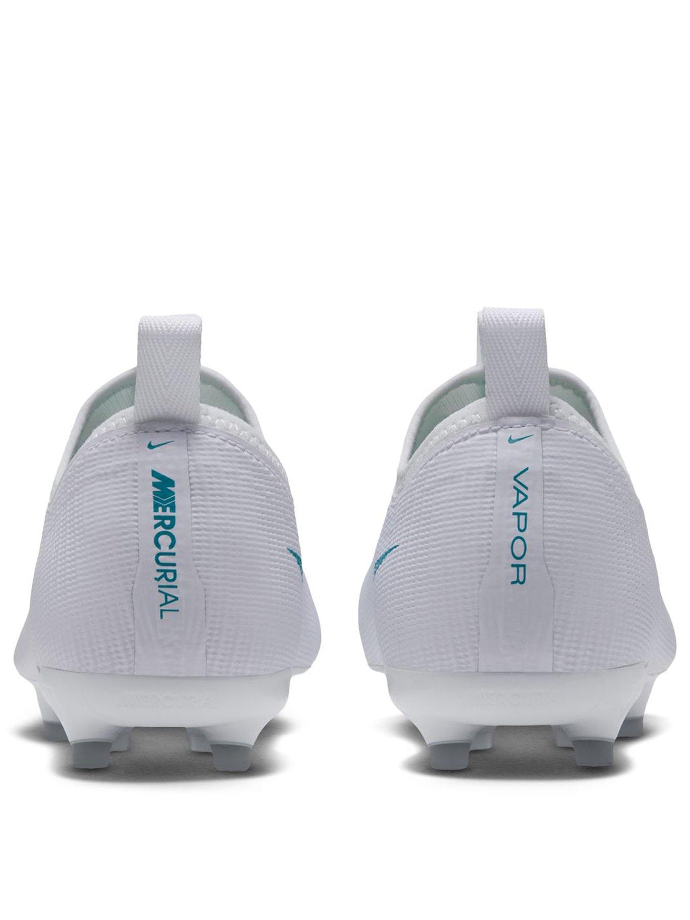 Image 3 of 7 of Nike Junior Vapor 17 Academy Firm/Multi Ground Football Boots - White/Dusty Cactus