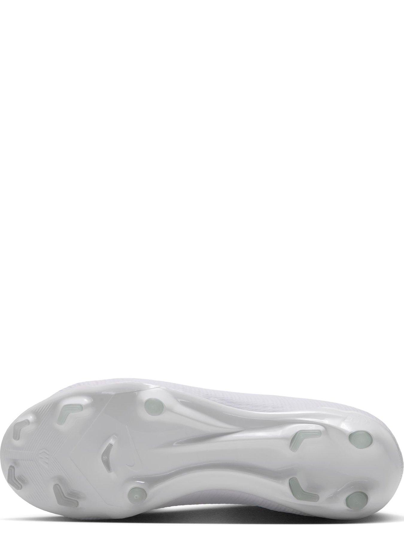 Image 5 of 7 of Nike Junior Vapor 17 Academy Firm/Multi Ground Football Boots - White/Dusty Cactus