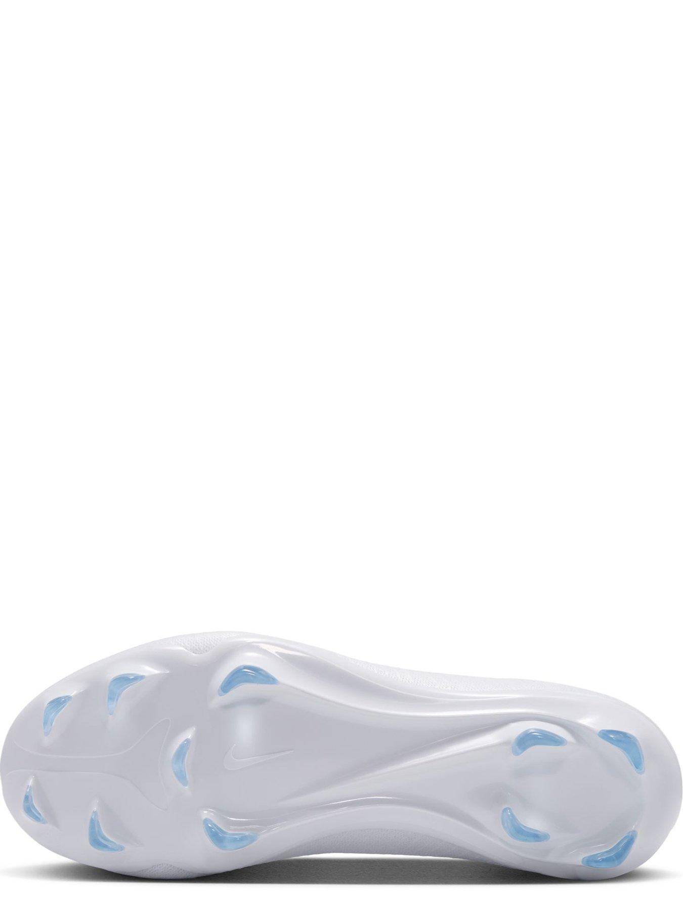Image 5 of 7 of Nike Junior Vapor 17 Pro Firm Ground Football Boots - White/Dusty Cactus
