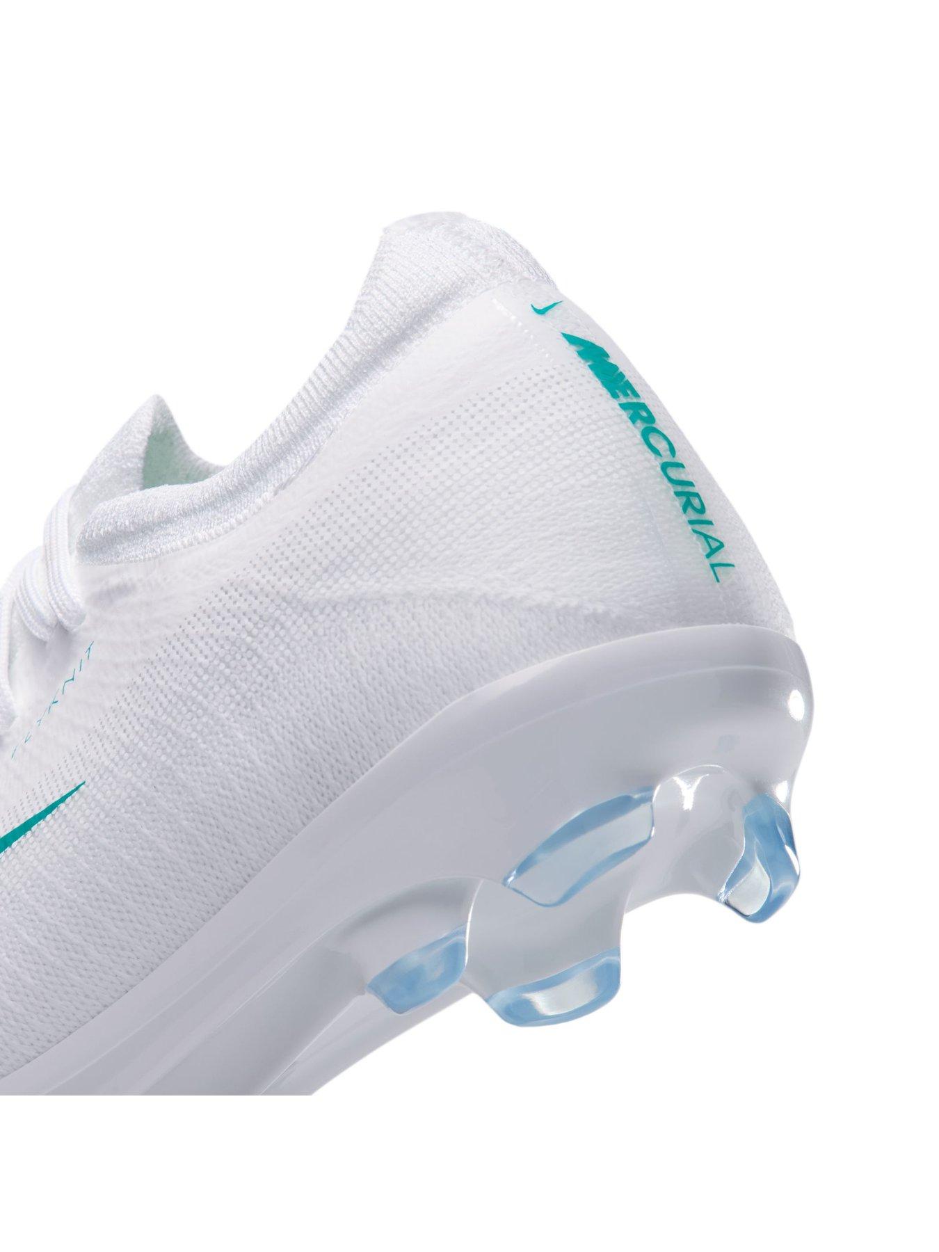 Image 7 of 7 of Nike Junior Vapor 17 Pro Firm Ground Football Boots - White/Dusty Cactus