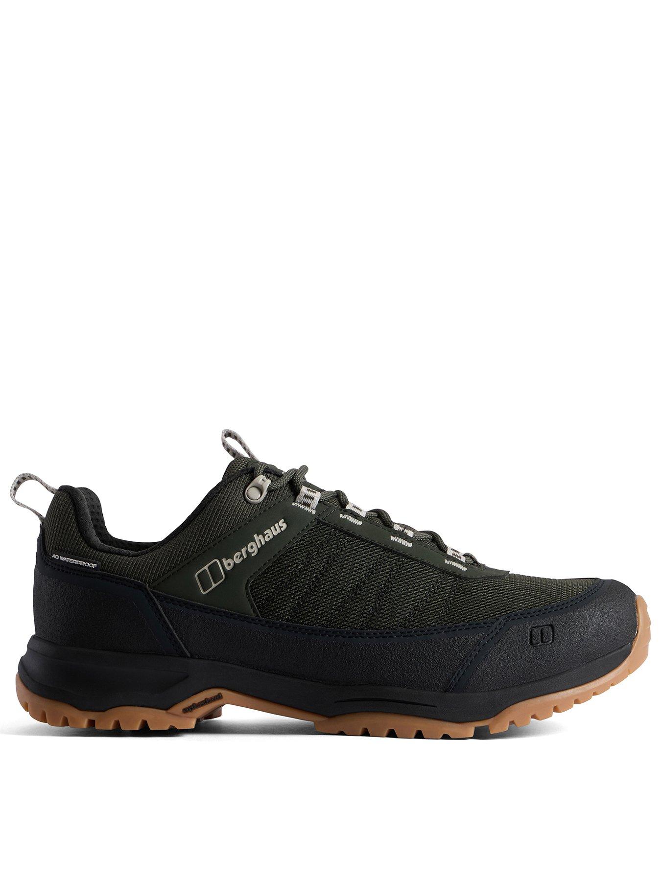 Berghaus Men's Expeditor Trek AQ Waterproof Walking Shoes, Green, Size 12, Men