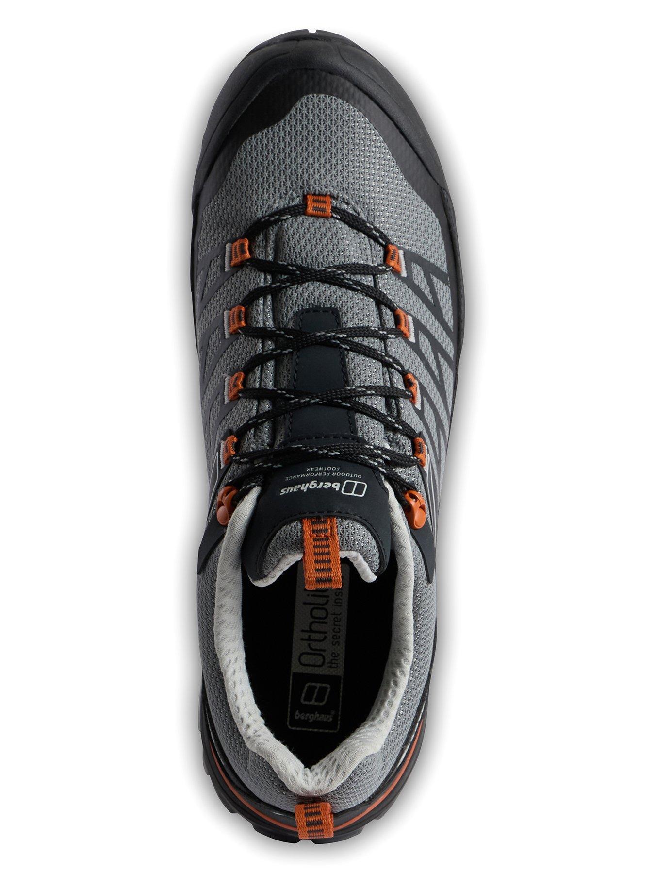 Image 3 of 6 of Berghaus Mens Terravolt Lace-Up Cushioned Low-Cut Hiking Shoes - Black
