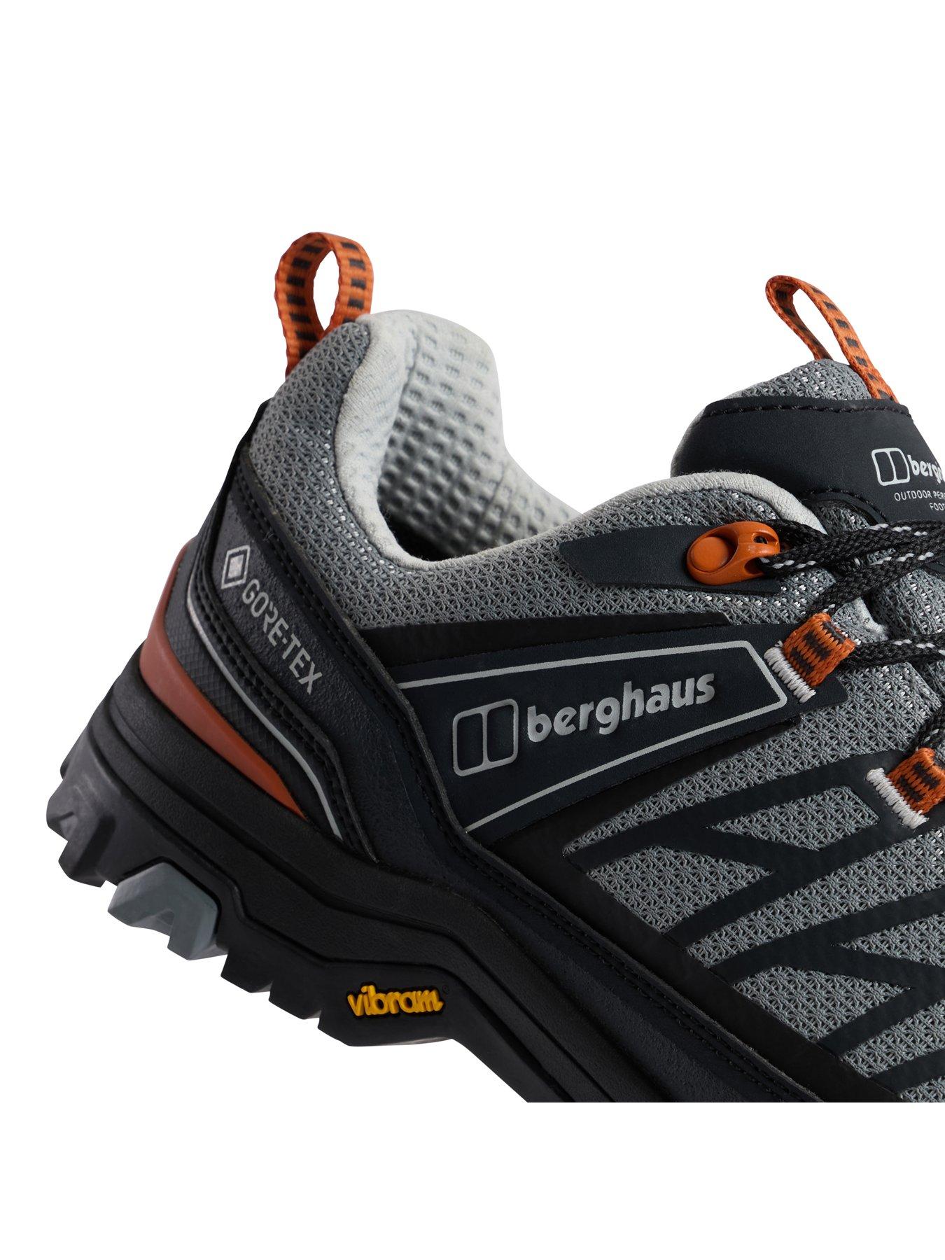 Image 5 of 6 of Berghaus Mens Terravolt Lace-Up Cushioned Low-Cut Hiking Shoes - Black