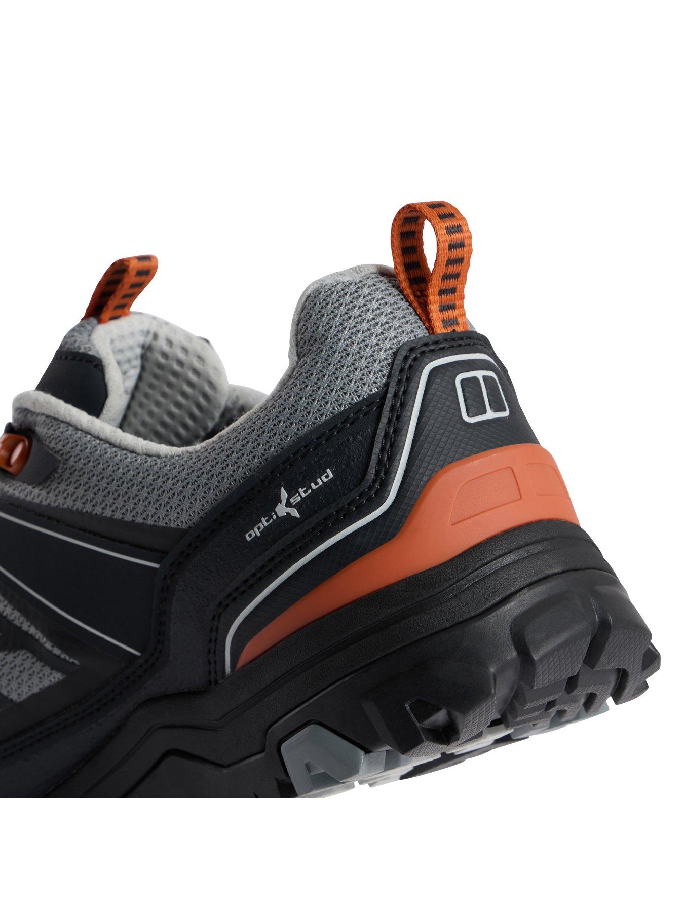 Image 6 of 6 of Berghaus Mens Terravolt Lace-Up Cushioned Low-Cut Hiking Shoes - Black