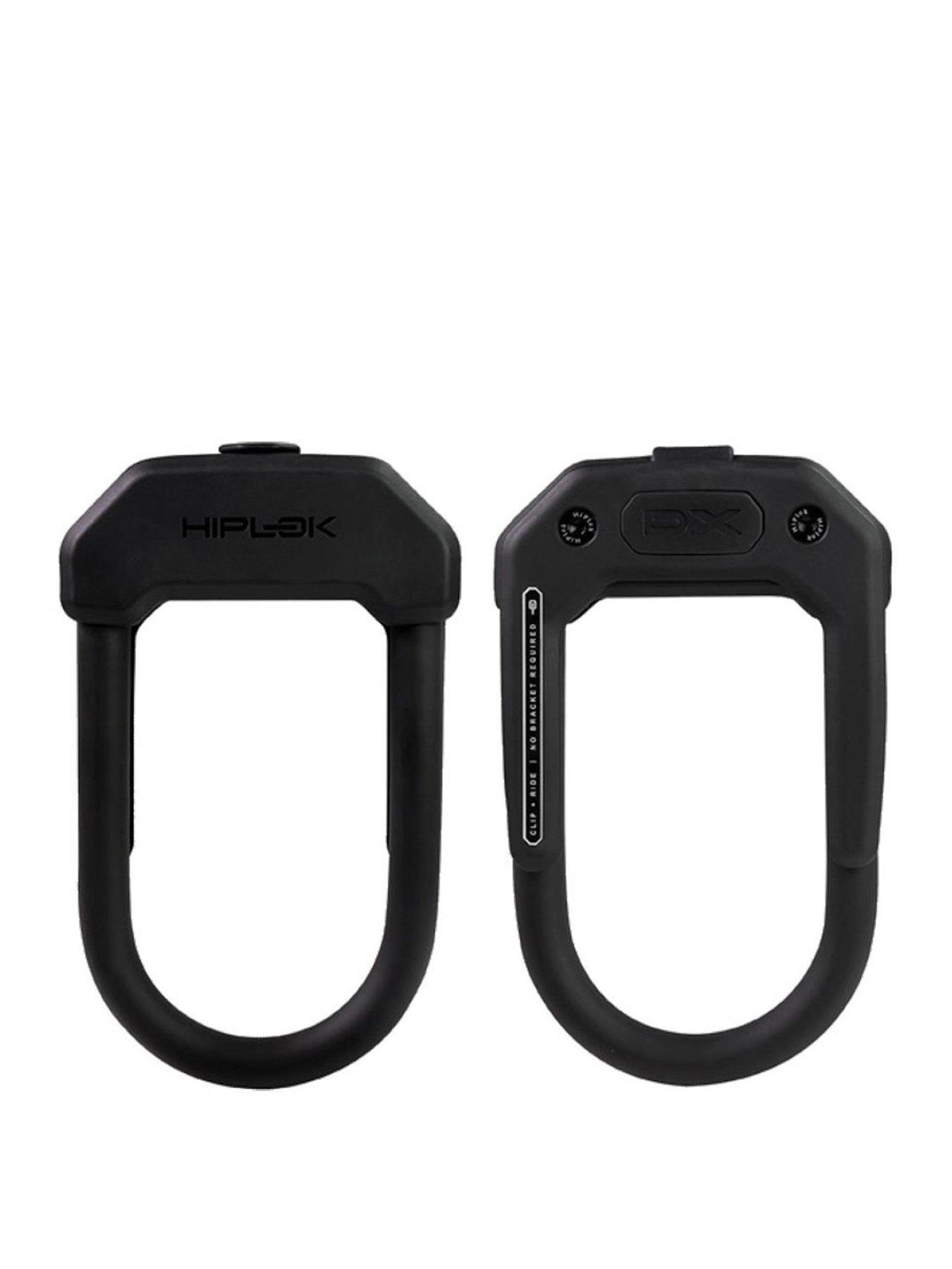 Hiplok DX D LOCK 14MM X 15 X 8.5CM HARDENED STEEL (DIAMOND SOLD SECURE) BLACK CYCLE LOCK