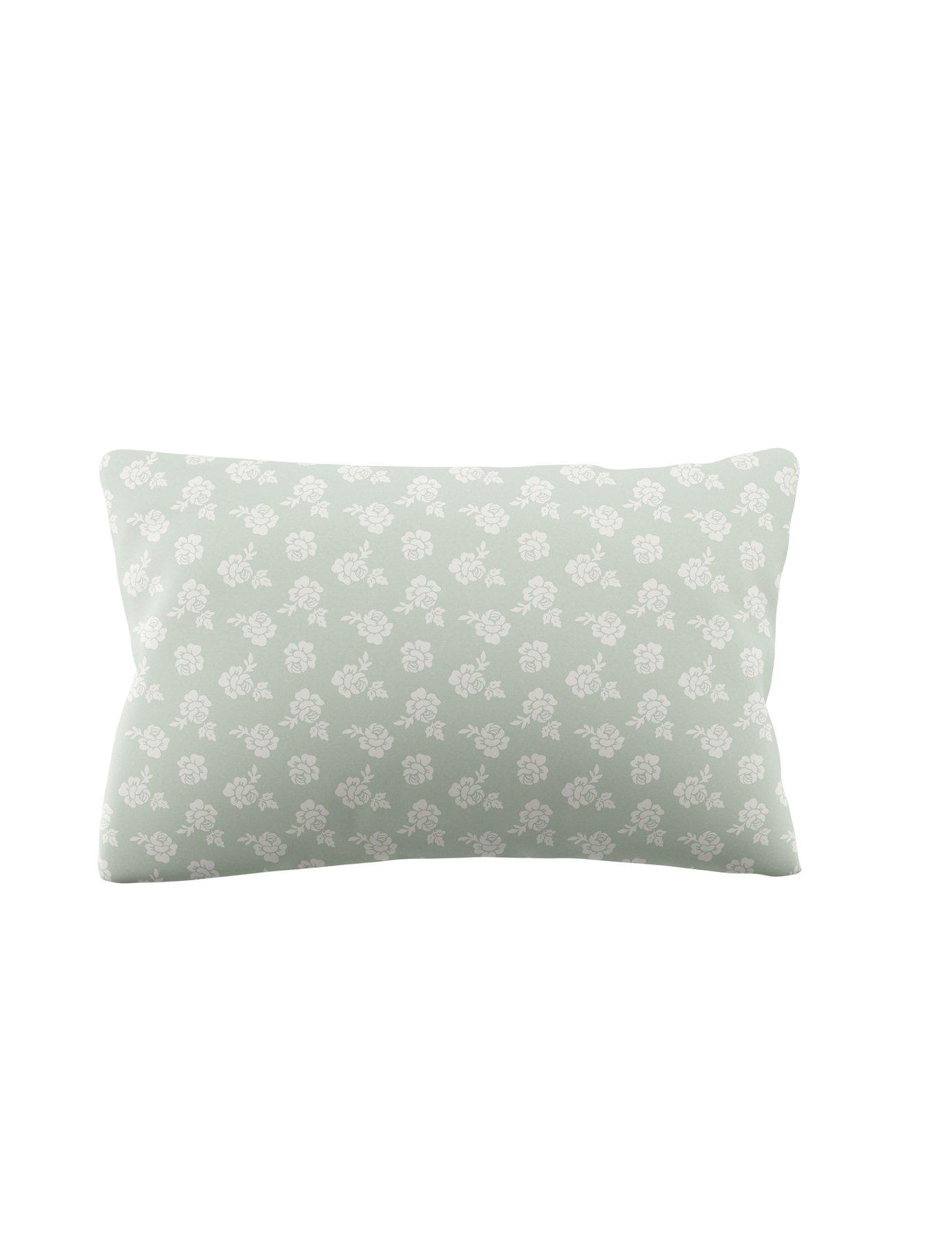Image 3 of 3 of Laura Ashley Tatton Standard Pillowcase Pair 50x75cm Duckegg Green