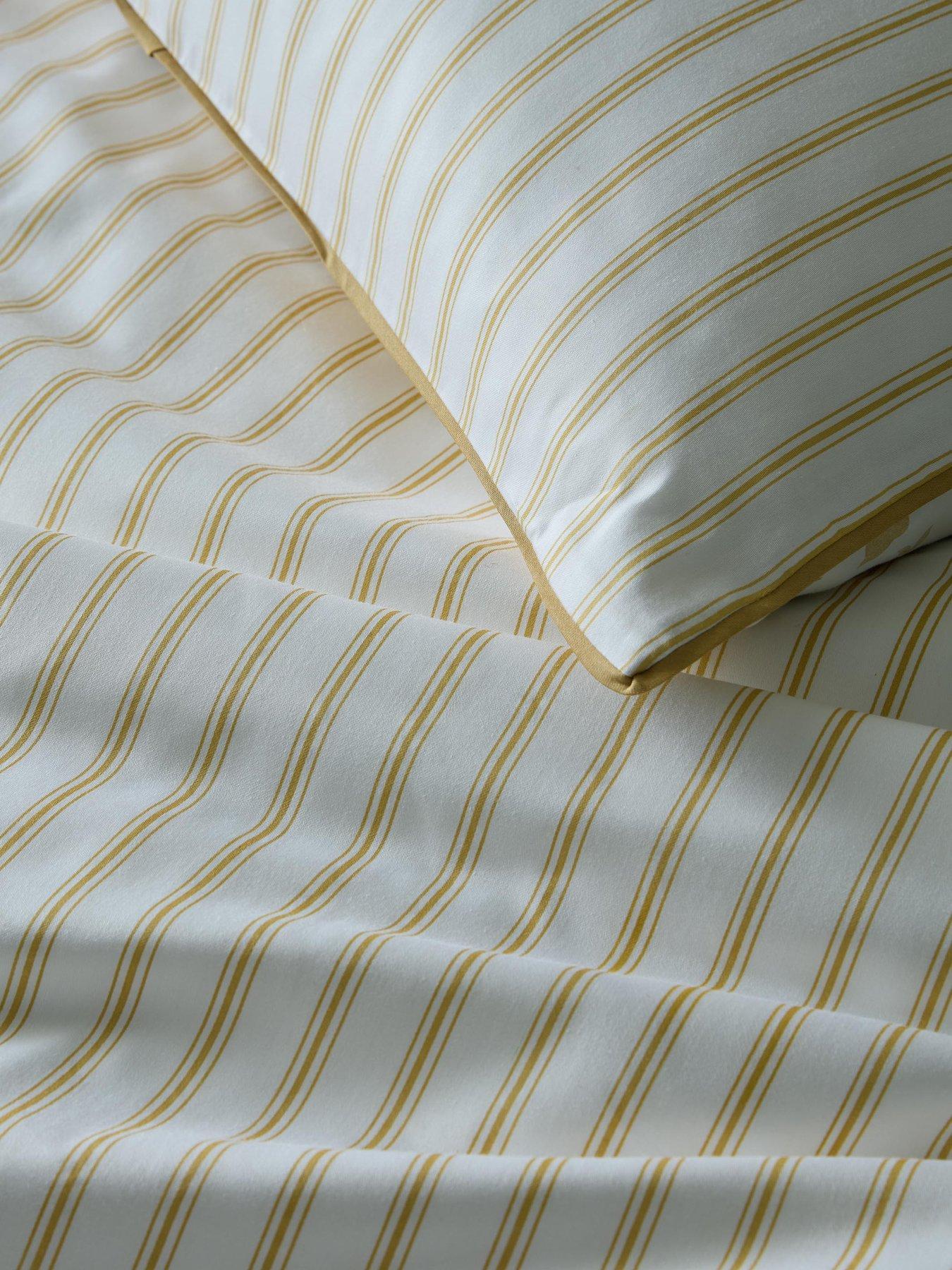 Image 7 of 7 of Laura Ashley Walled Garden 100% Cotton Quilt Set Ochre Yellow