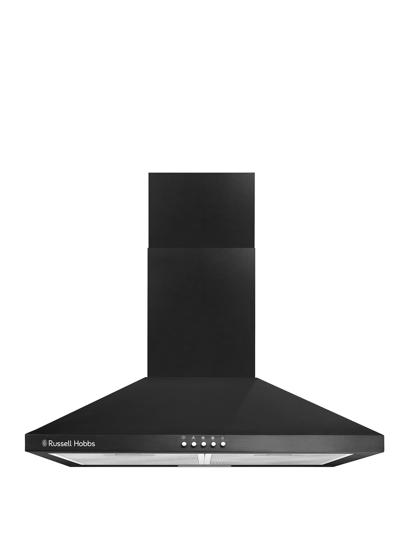Russell Hobbs RH60SCH03A1B A++ 60CM Chimney Hood - Black